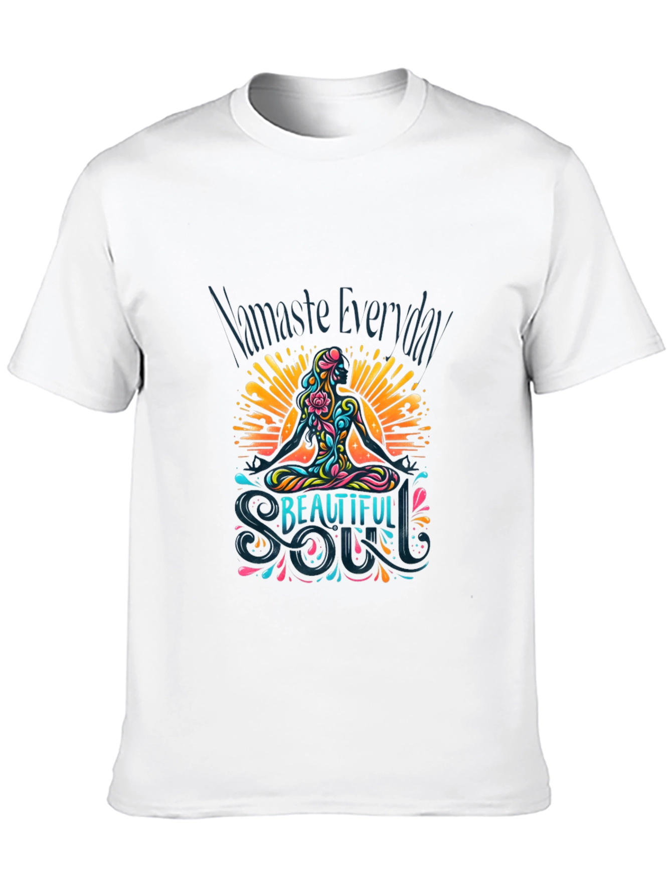 Namaste Everyday Beautiful Soul Graphic Tee