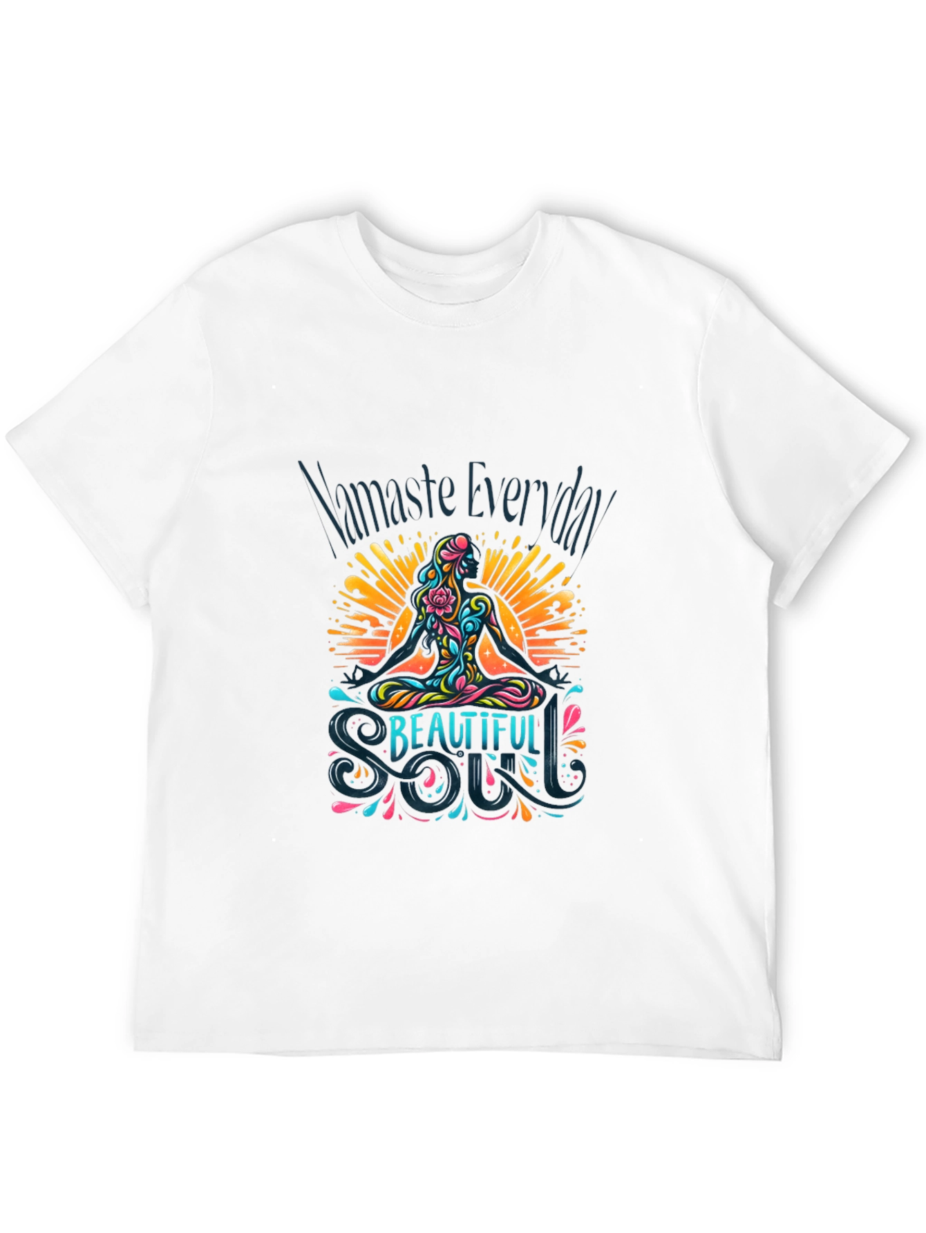 Namaste Everyday Beautiful Soul Graphic Tee