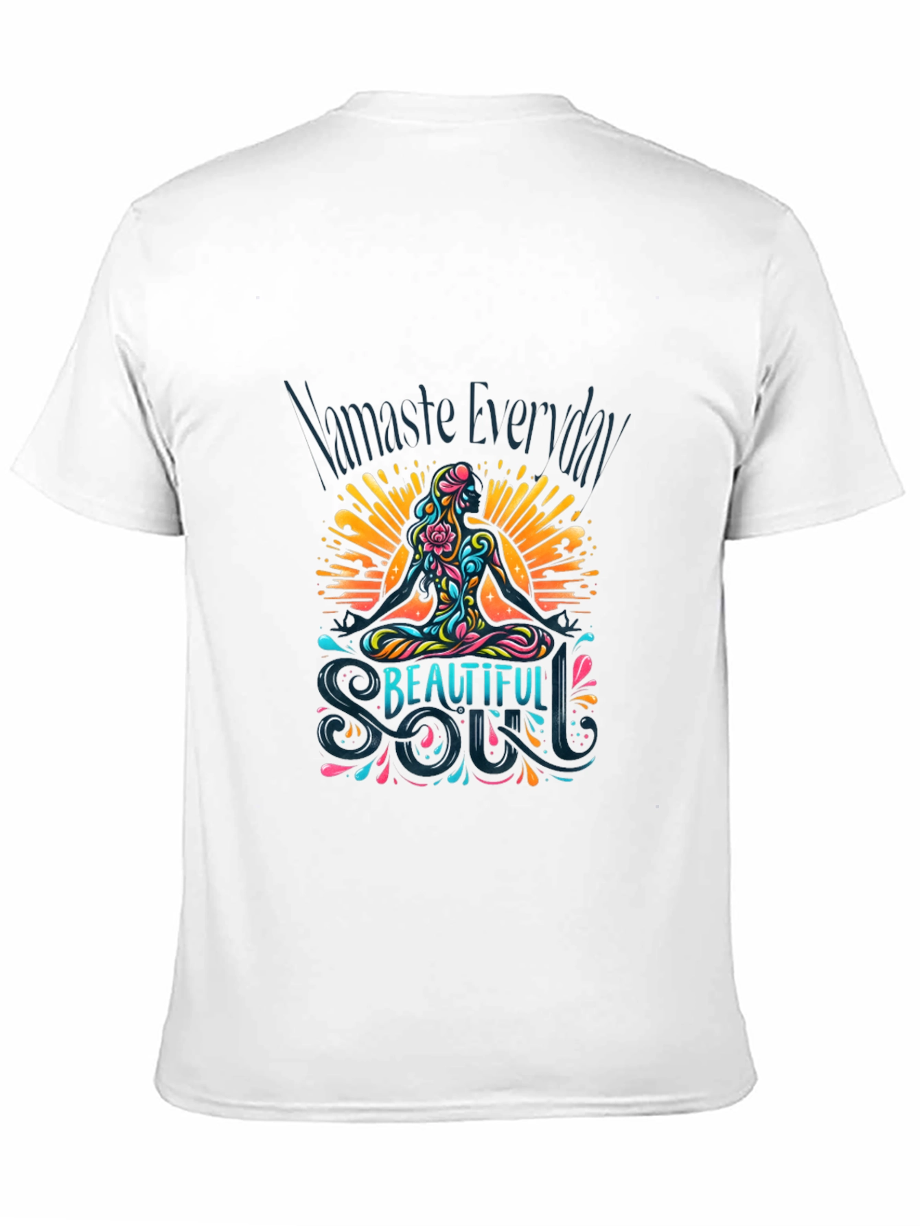 Namaste Everyday Beautiful Soul Graphic Tee