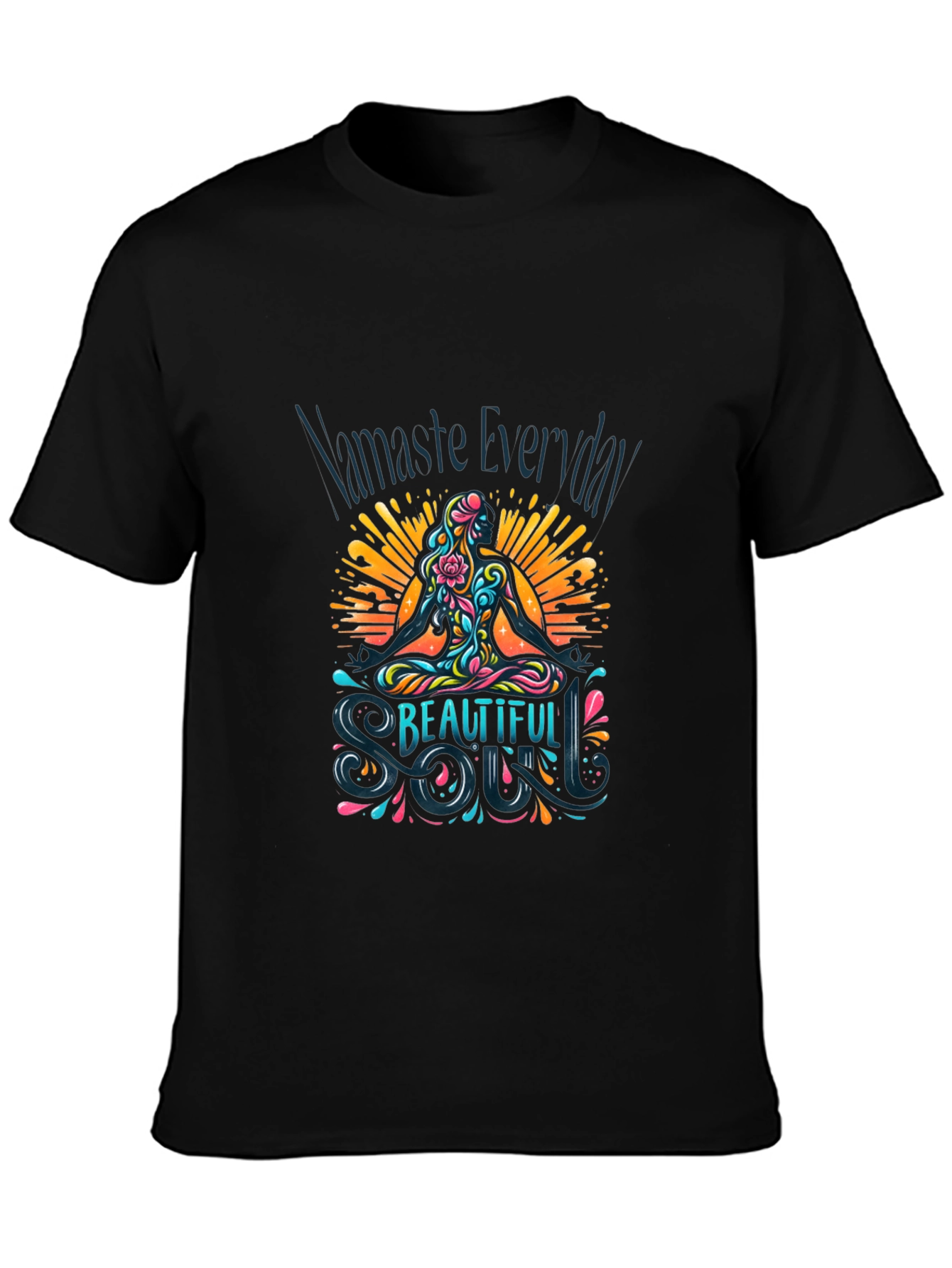 Namaste Everyday Beautiful Soul Graphic Tee