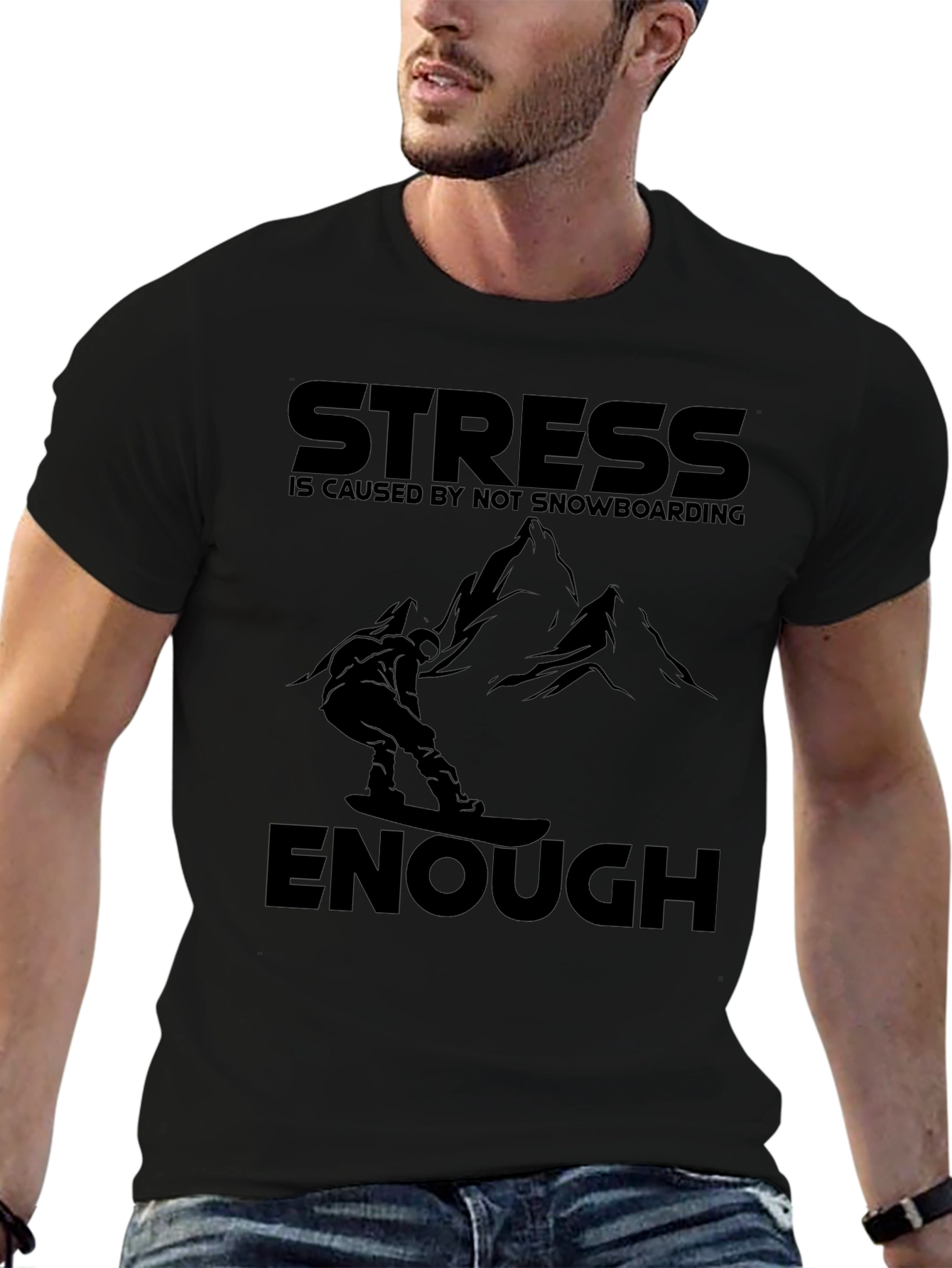 Stress Snowboarding T-Shirt