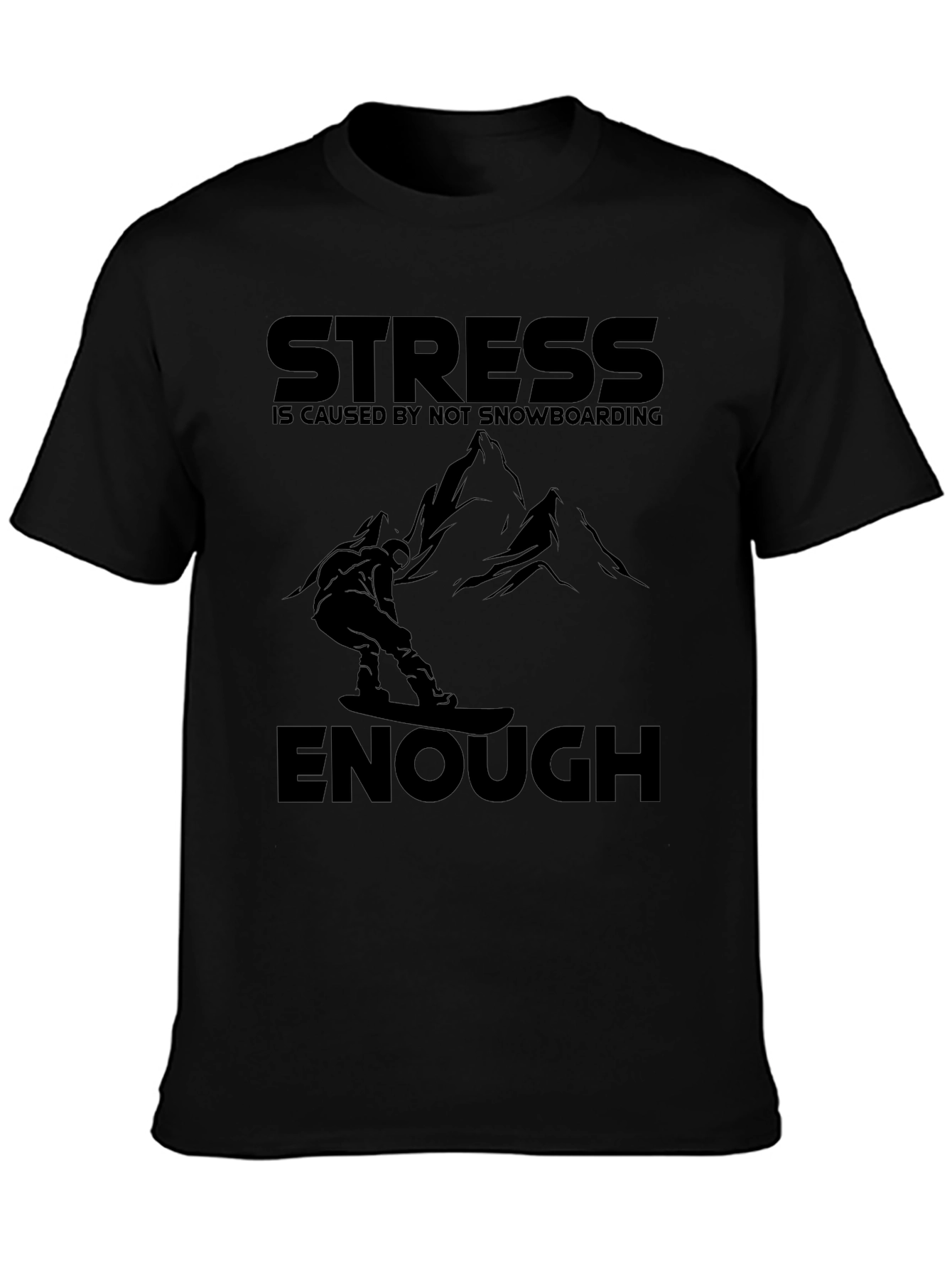 Stress Snowboarding T-Shirt