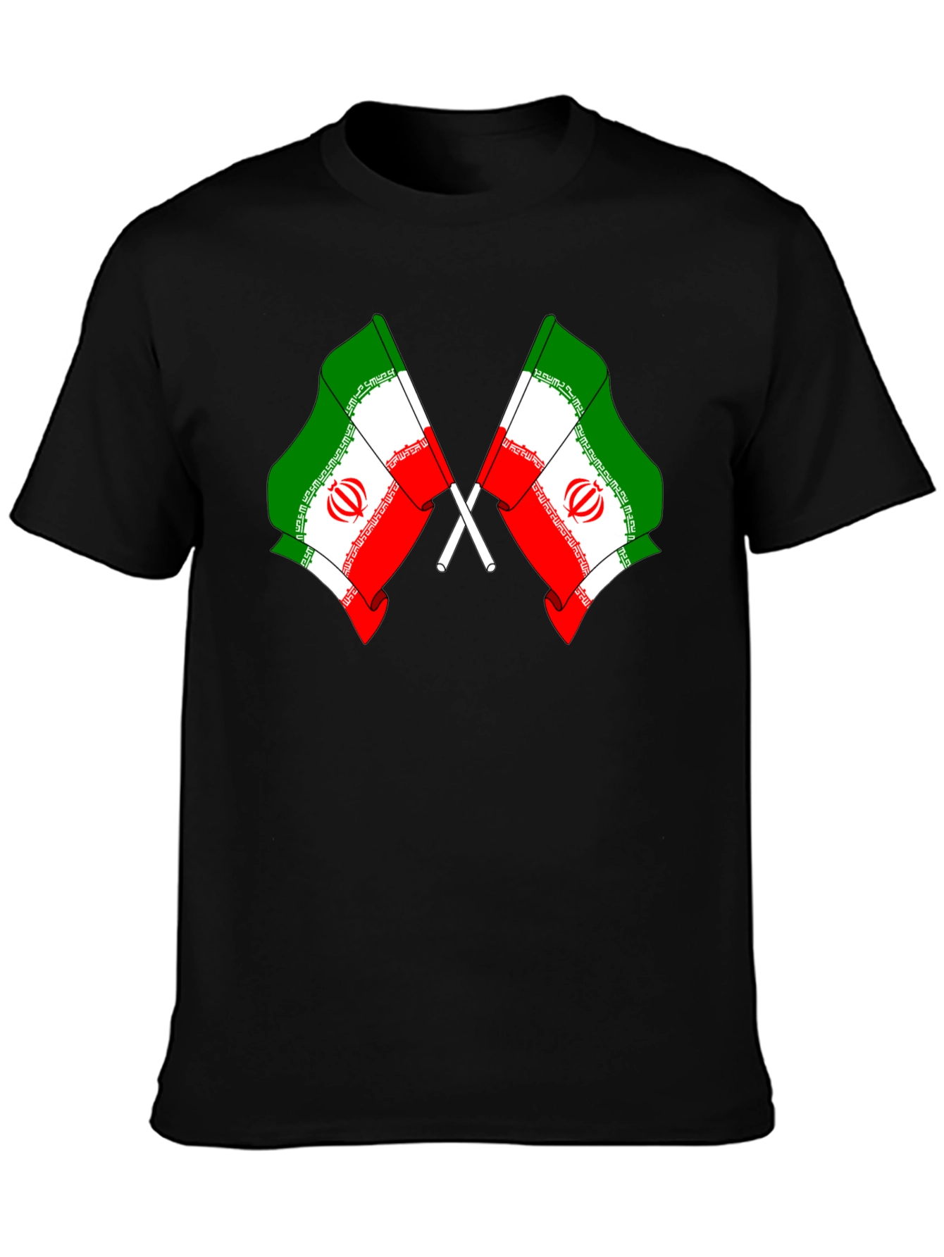 Iran Flag Graphic T-Shirt