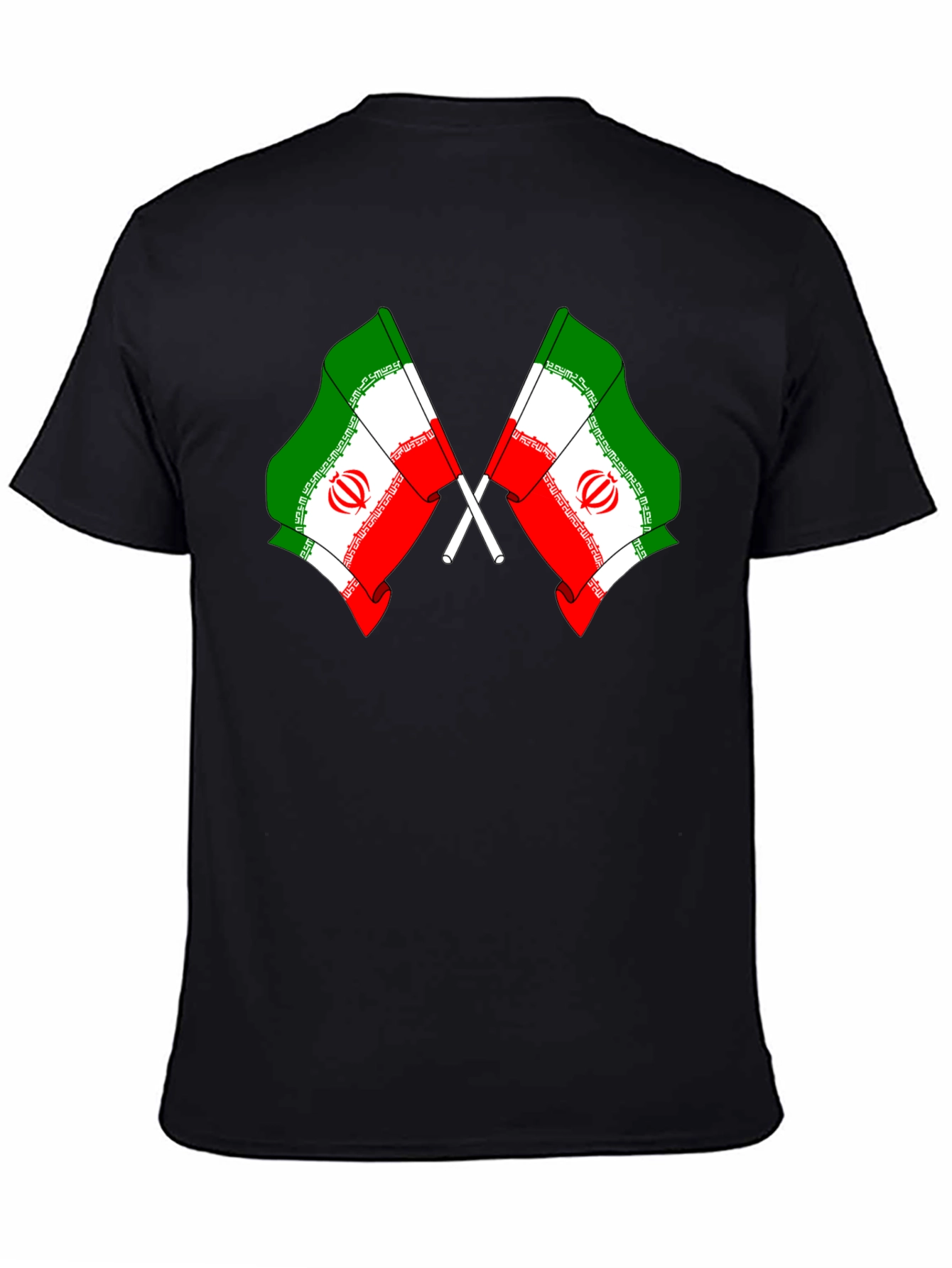 Iran Flag Graphic T-Shirt