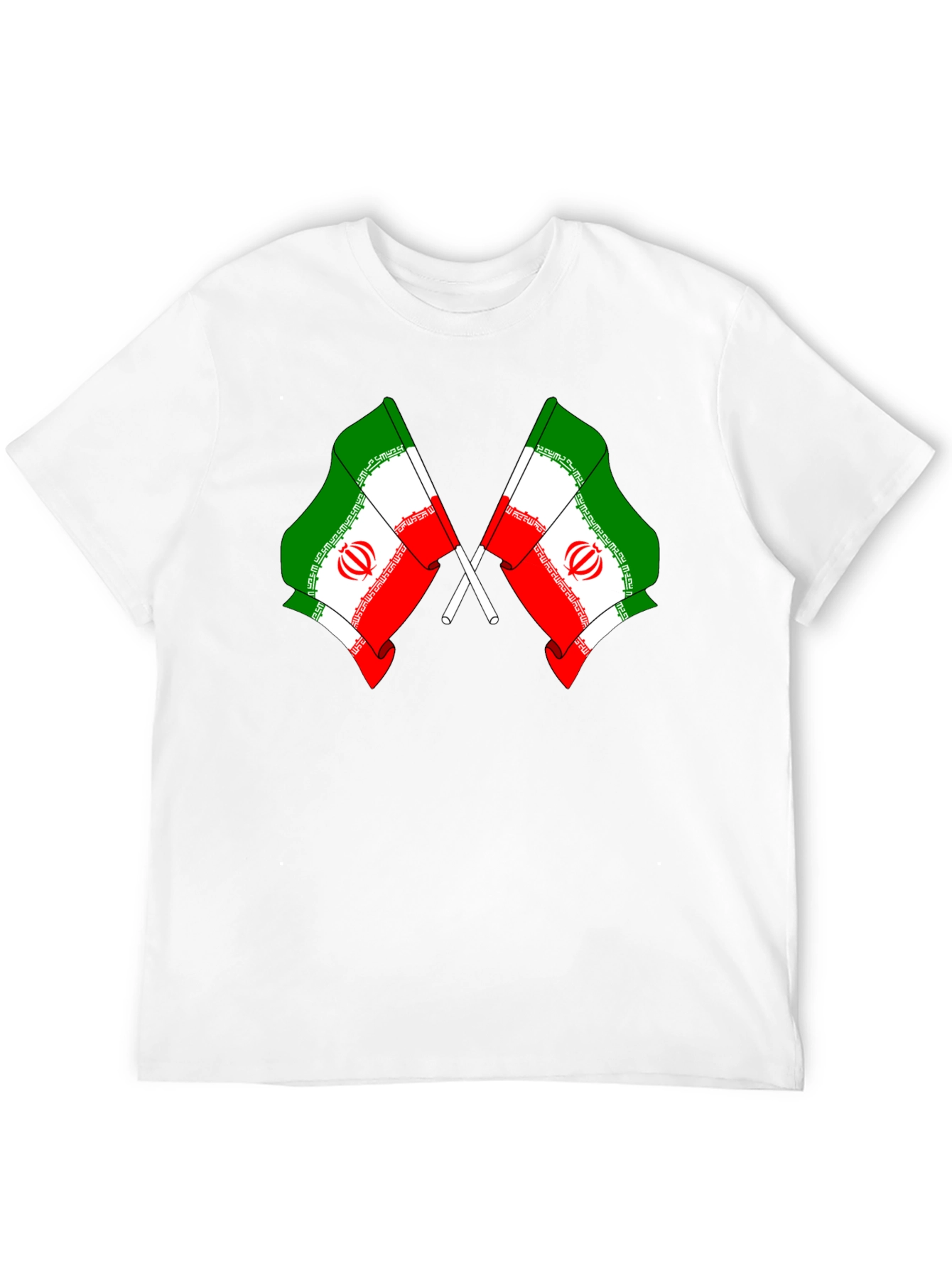 Iran Flag Graphic T-Shirt