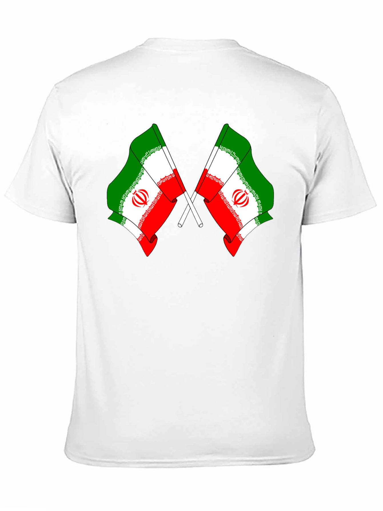 Iran Flag Graphic T-Shirt