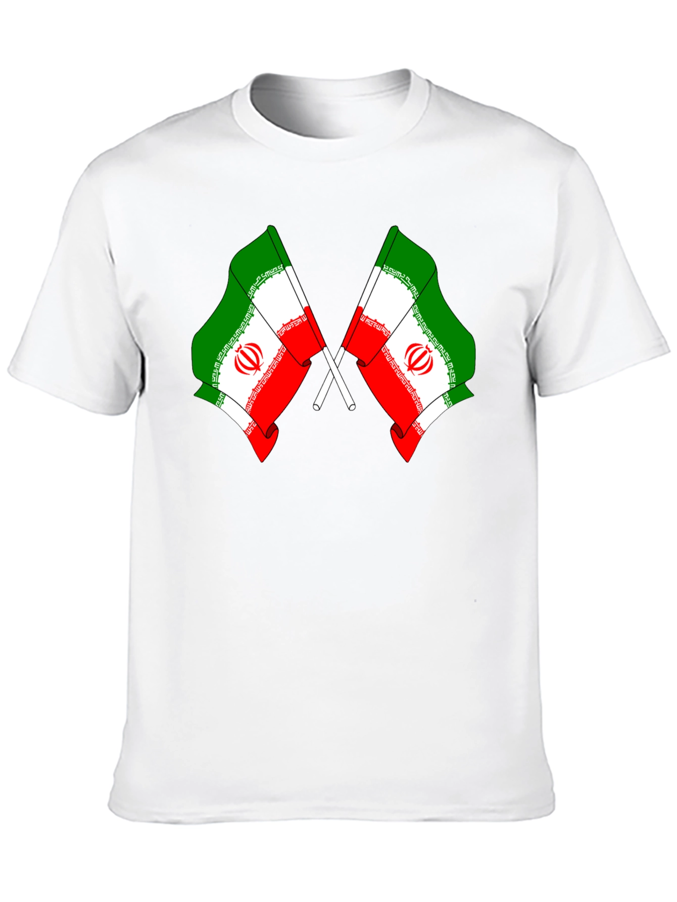 Iran Flag Graphic T-Shirt