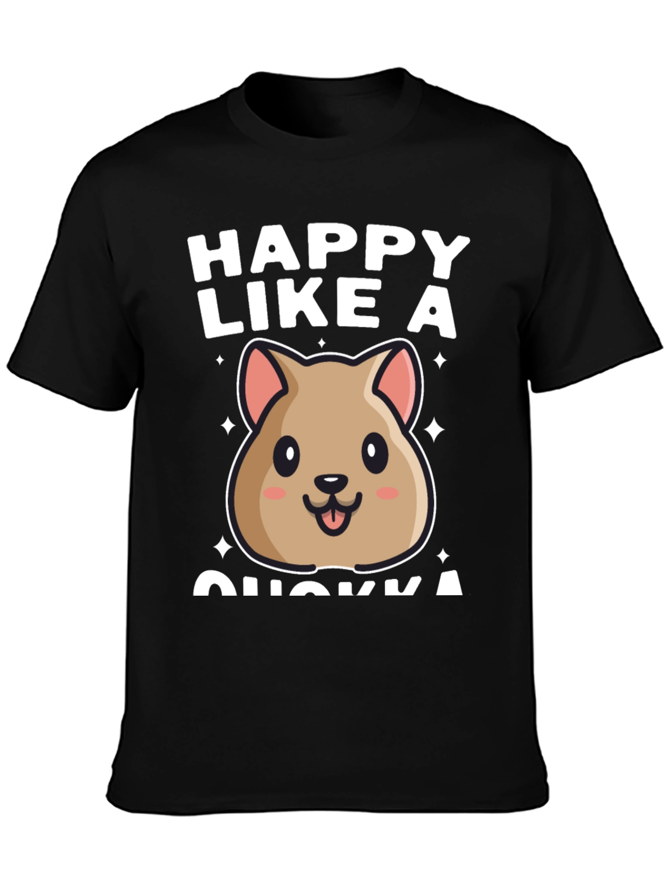 Happy Like a Quokka Graphic T-Shirt