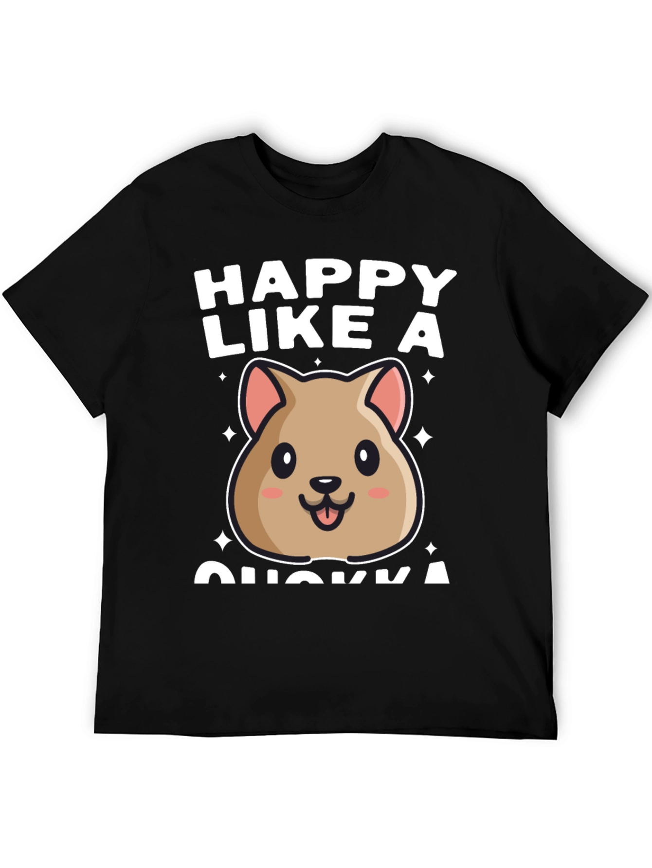 Happy Like a Quokka Graphic T-Shirt