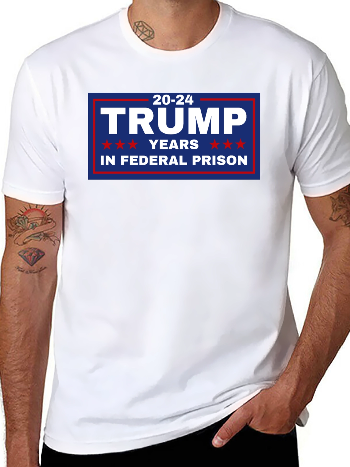 Trump 20-24 Years in Federal Prison T-Shirt