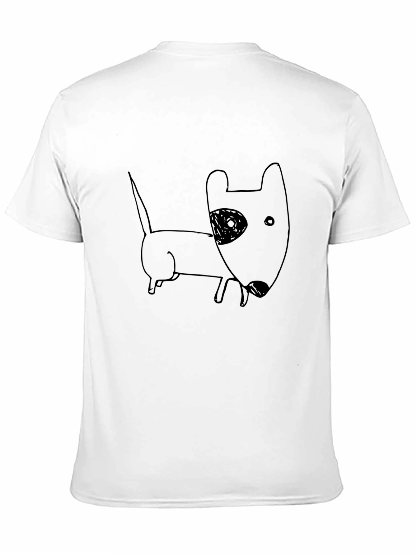 Funny Dog Graphic Tee - Unisex Black T-Shirt