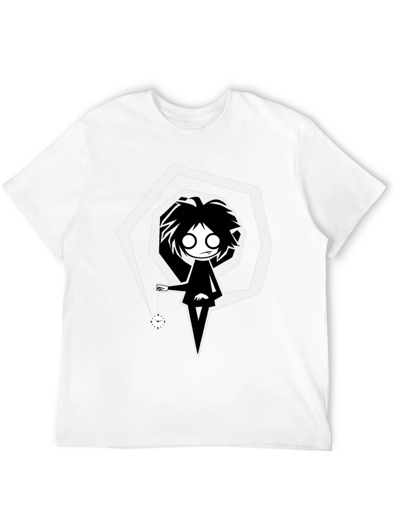 Hypnotic Pendulum T-Shirt - Gothic Style