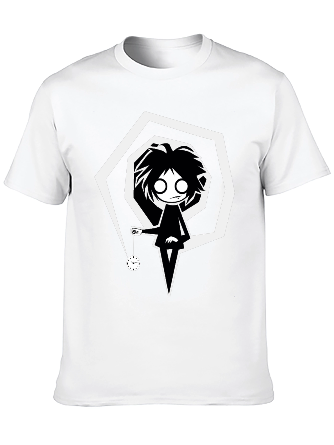 Hypnotic Pendulum T-Shirt - Gothic Style