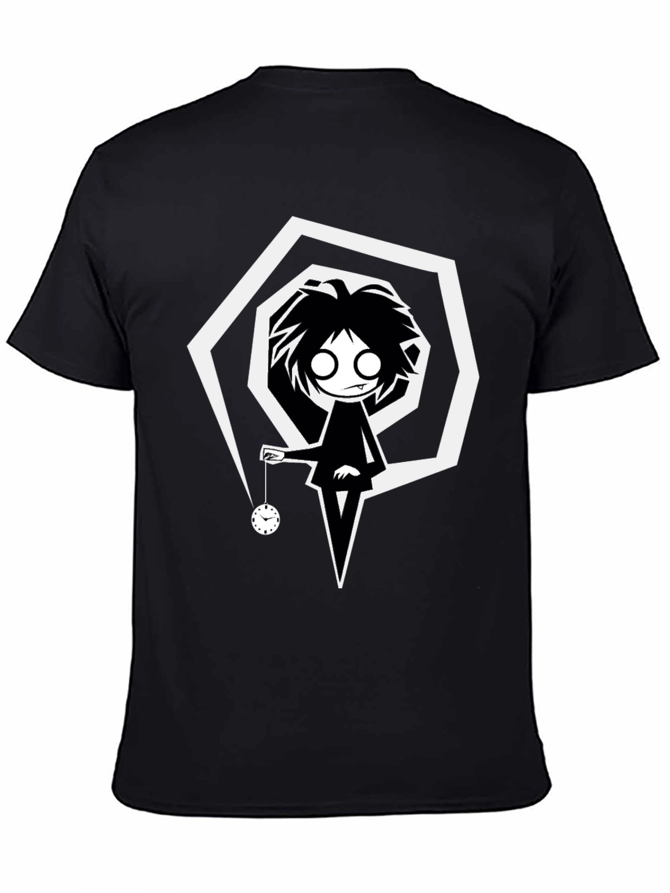 Hypnotic Pendulum T-Shirt - Gothic Style