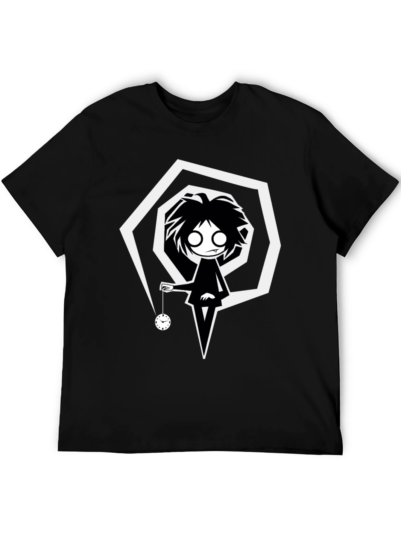 Hypnotic Pendulum T-Shirt - Gothic Style