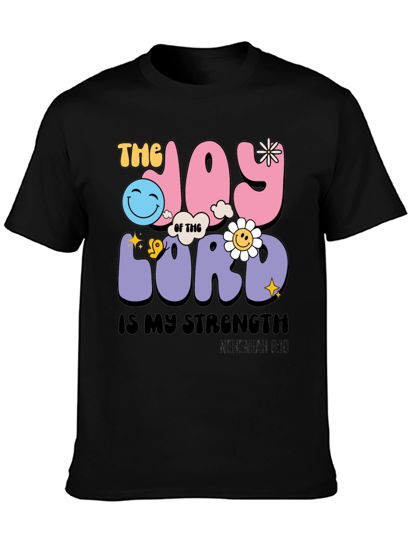 Joy of the Lord Christian Graphic Tee