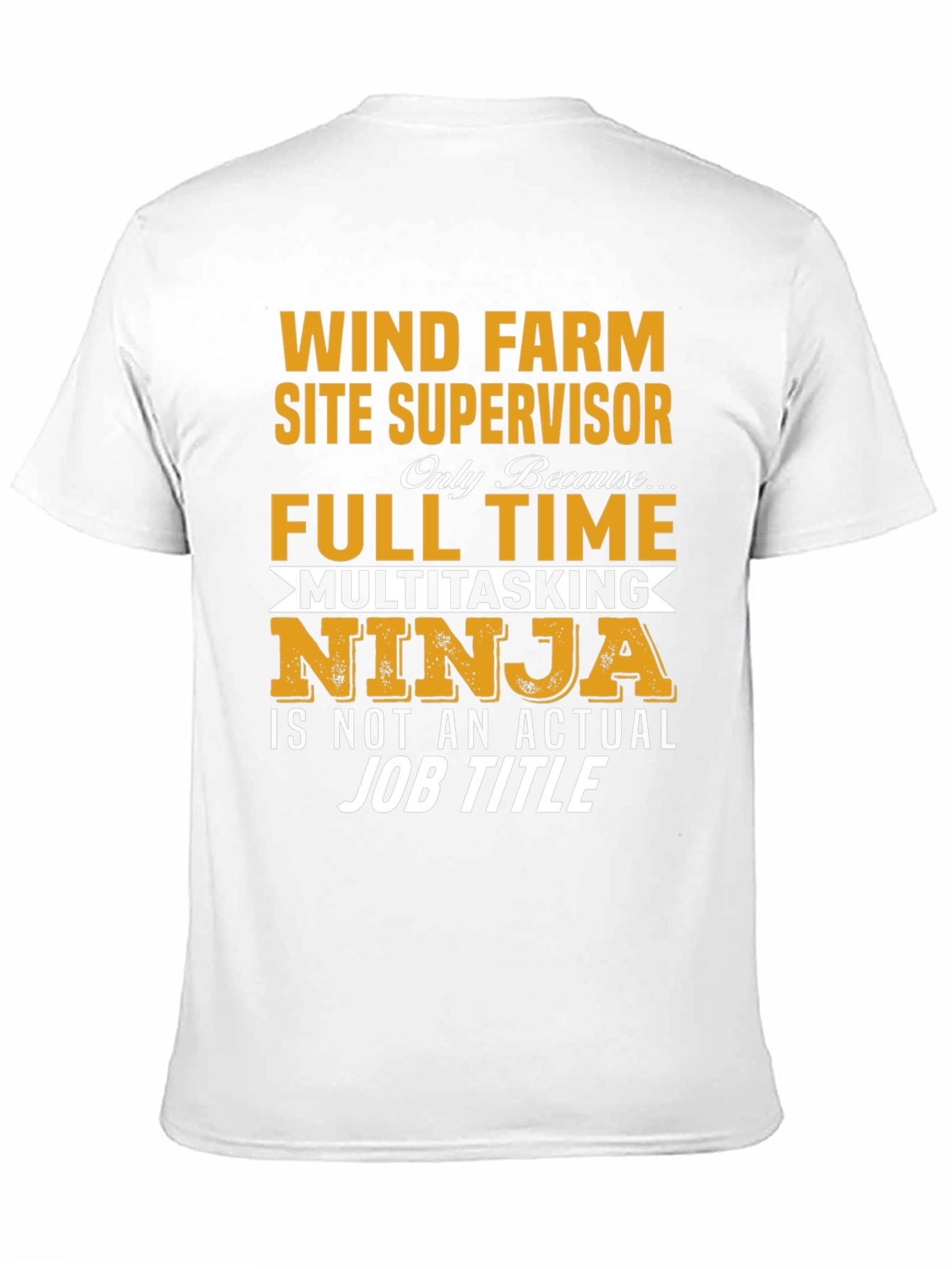 Wind Farm Site Supervisor T-Shirt