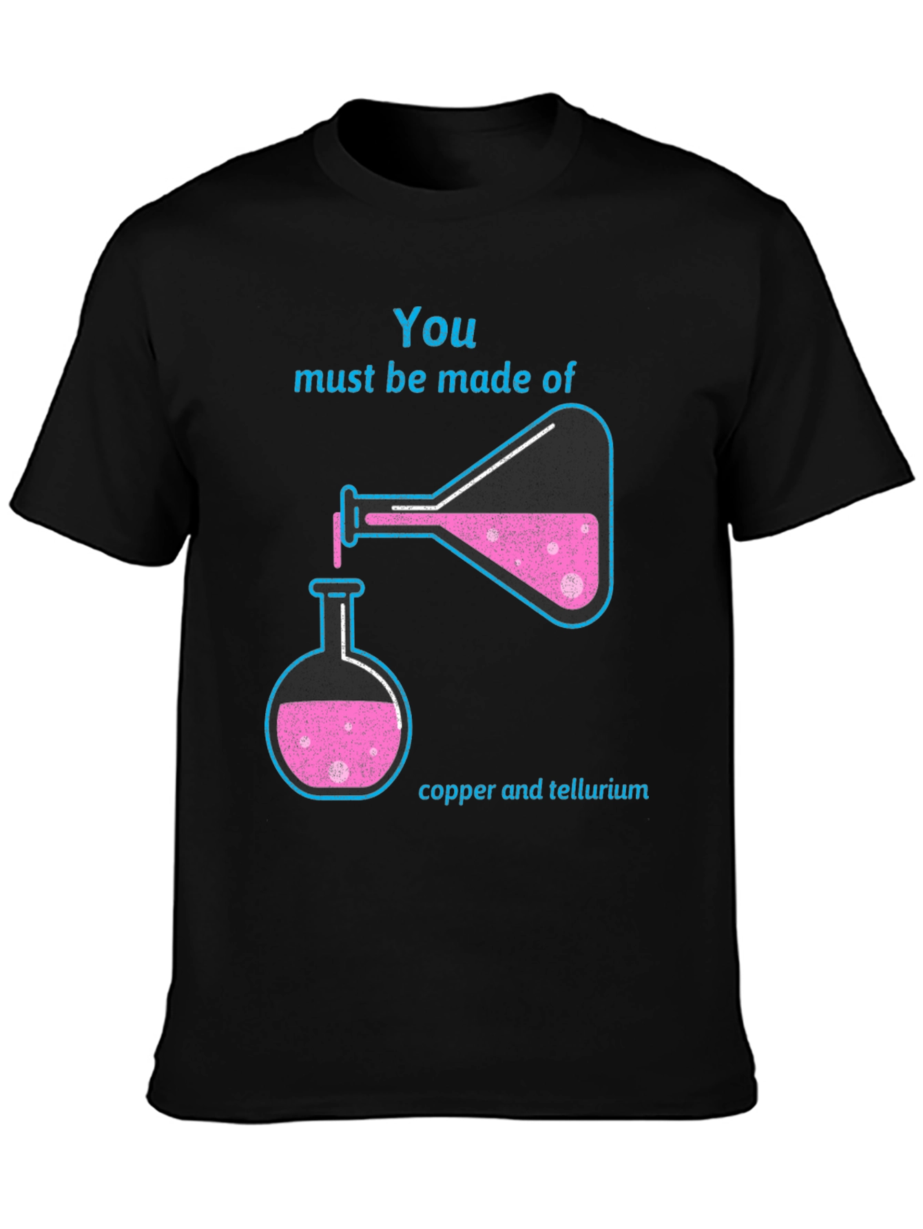 Science Humor Graphic T-Shirt - Copper & Tellurium