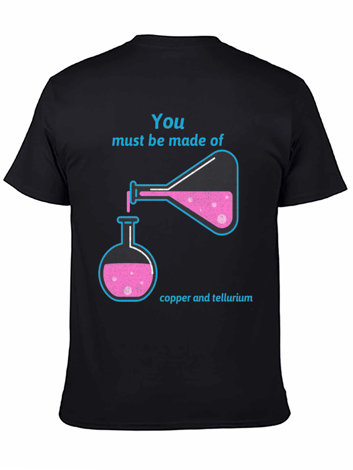 Science Humor Graphic T-Shirt - Copper & Tellurium
