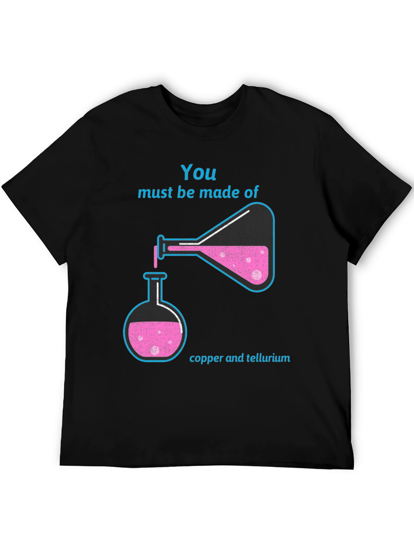Science Humor Graphic T-Shirt - Copper & Tellurium