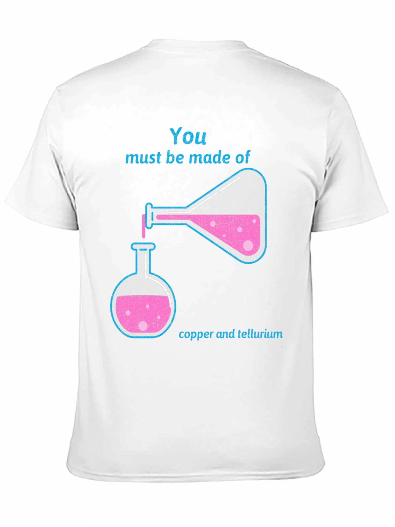 Science Humor Graphic T-Shirt - Copper & Tellurium