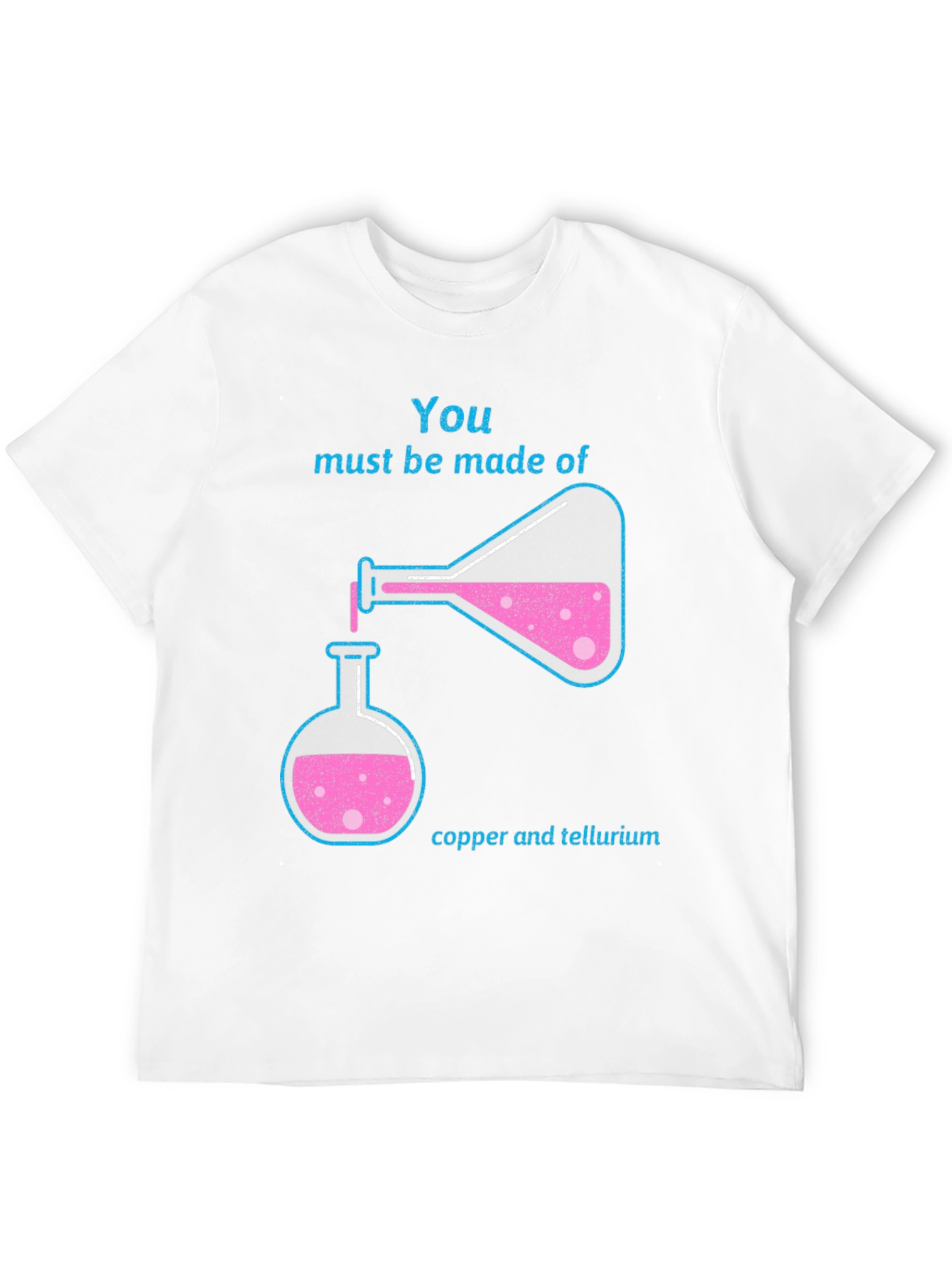 Science Humor Graphic T-Shirt - Copper & Tellurium