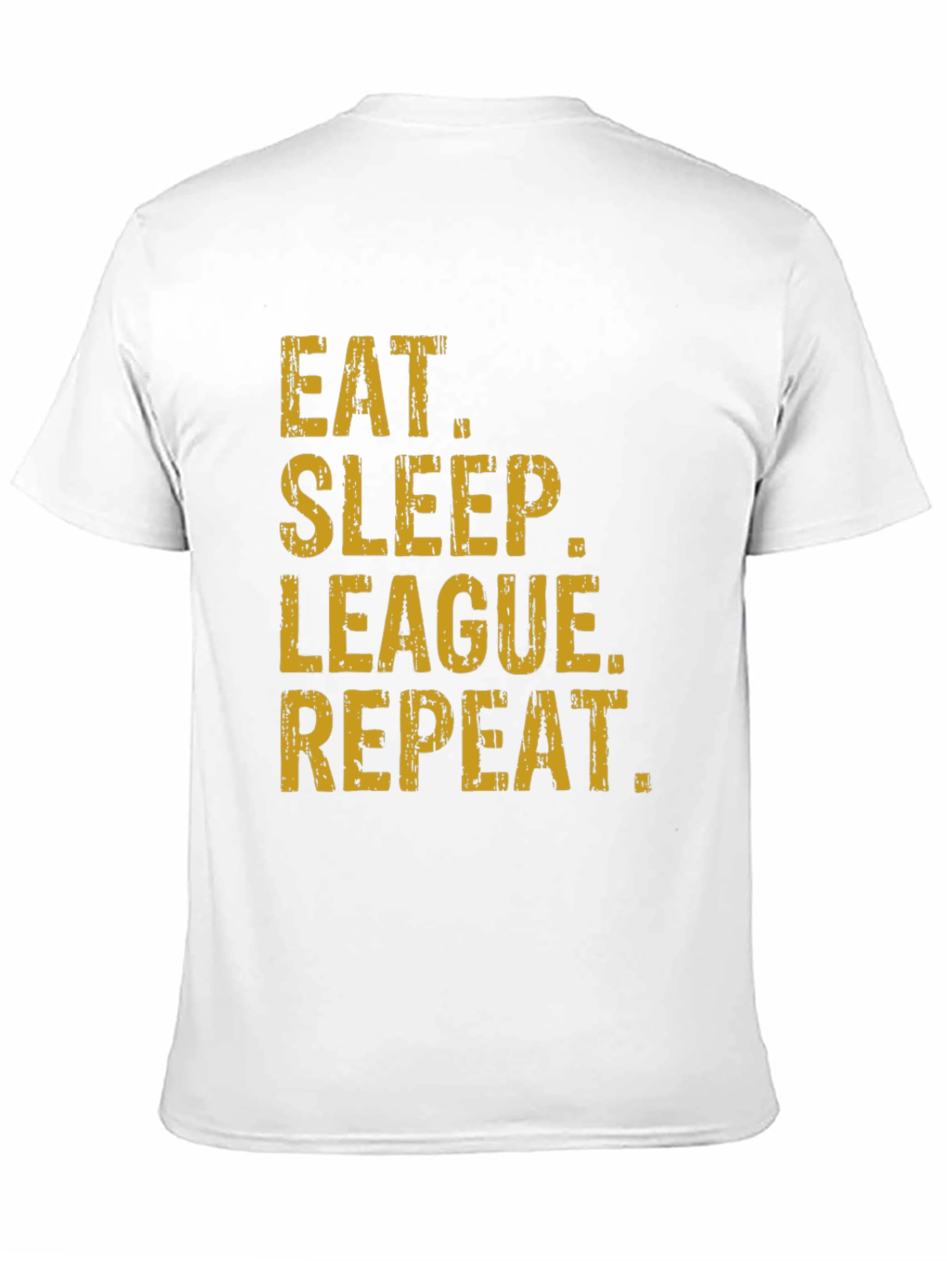 Eat Sleep League Repeat Graphic Tee