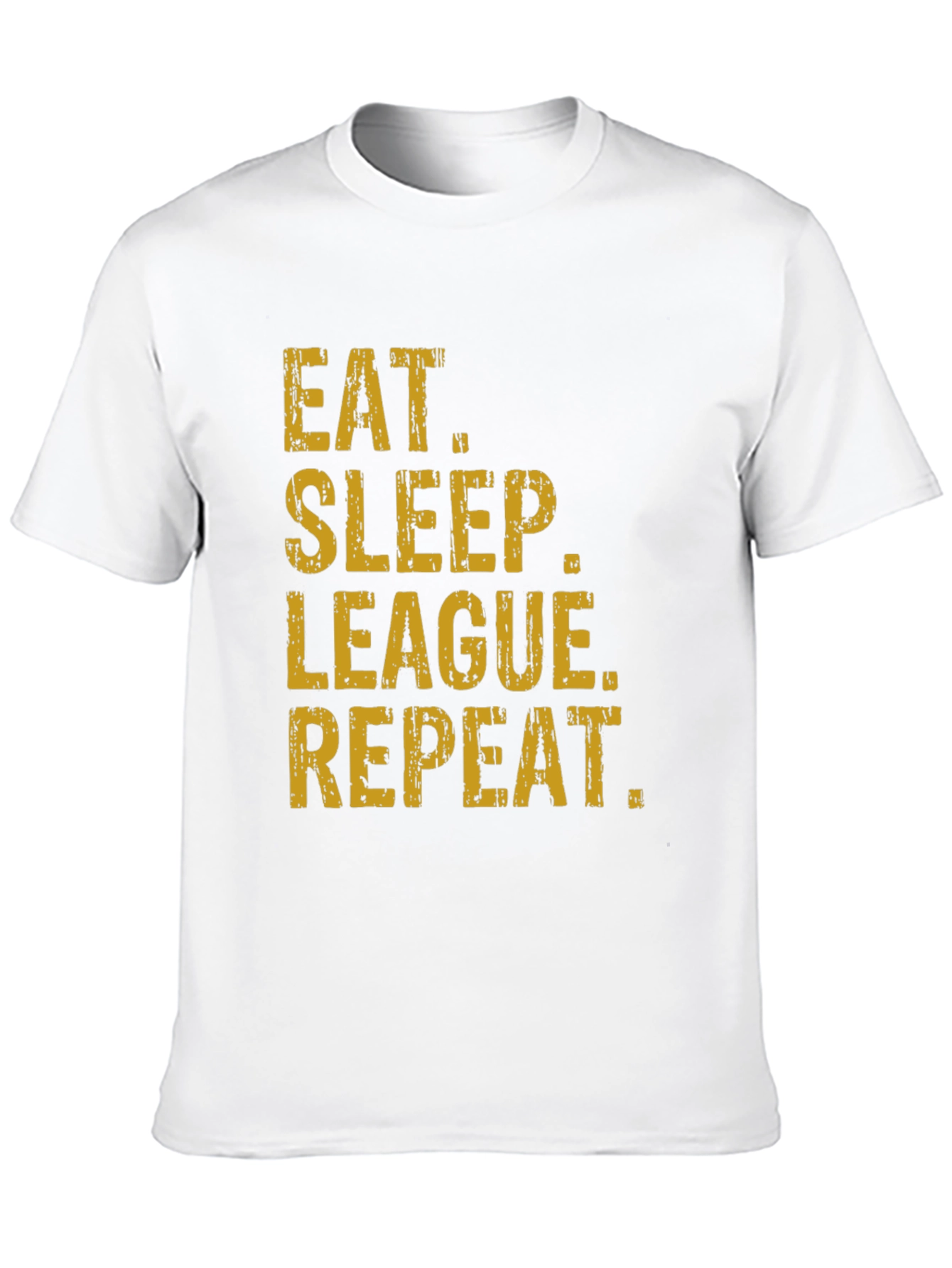 Eat Sleep League Repeat Graphic Tee