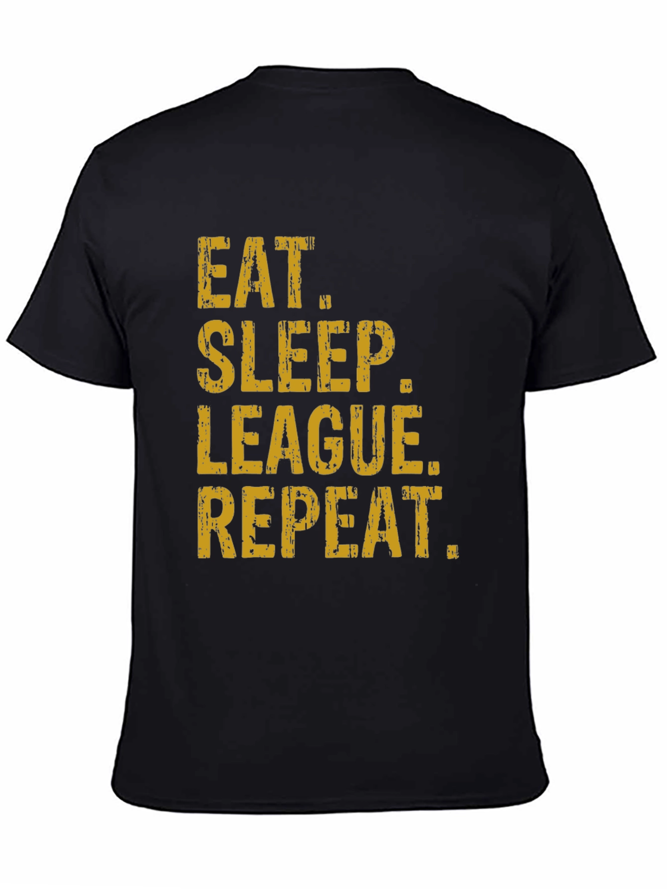 Eat Sleep League Repeat Graphic Tee