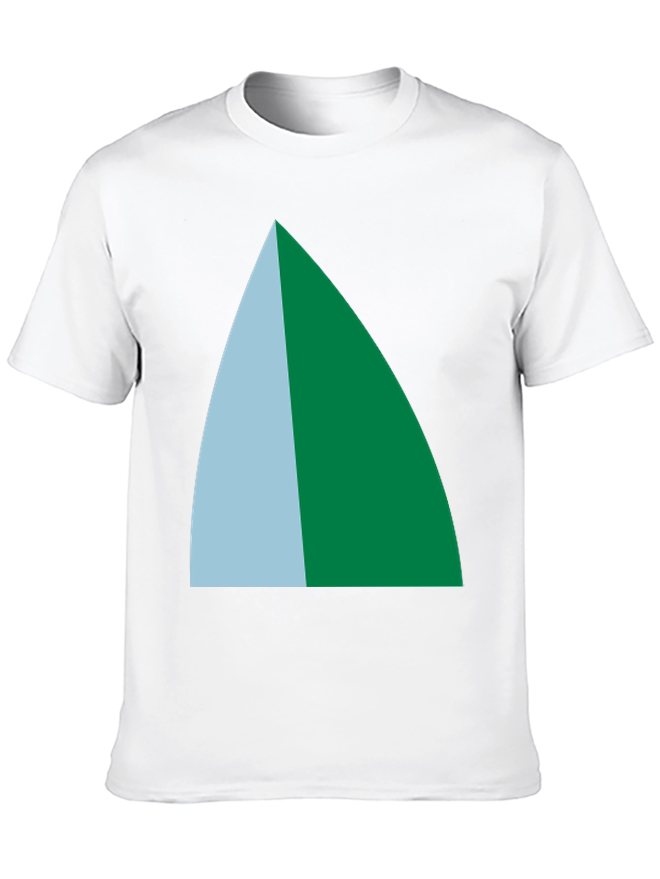 Geometric Triangle Tee - Modern Casual Style