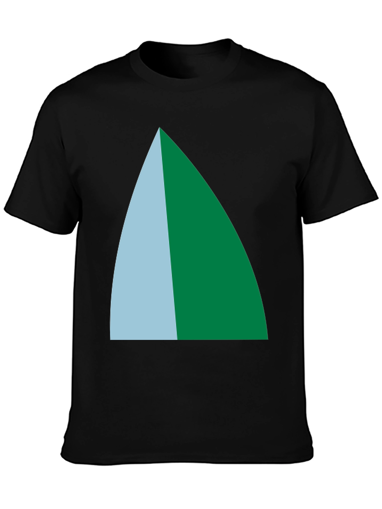 Geometric Triangle Tee - Modern Casual Style