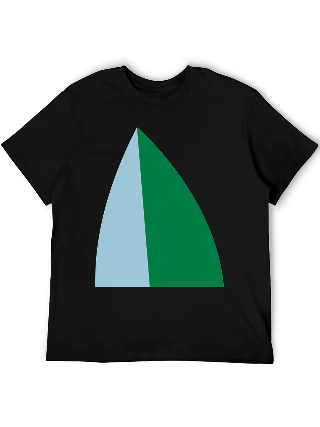 Geometric Triangle Tee - Modern Casual Style