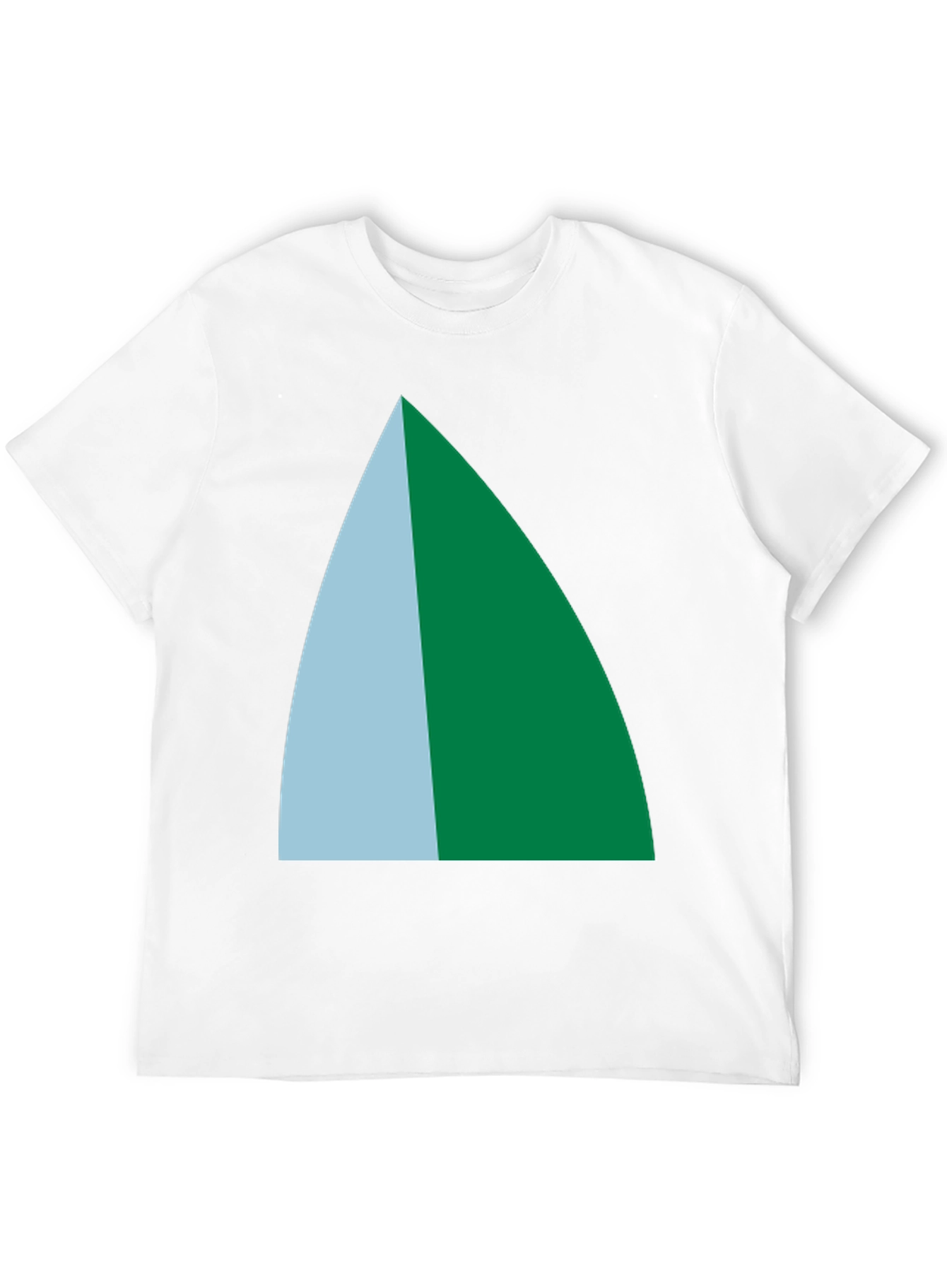 Geometric Triangle Tee - Modern Casual Style