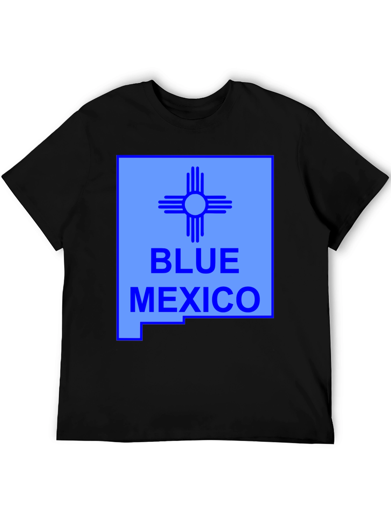 Blue Mexico Graphic Tee - Unisex
