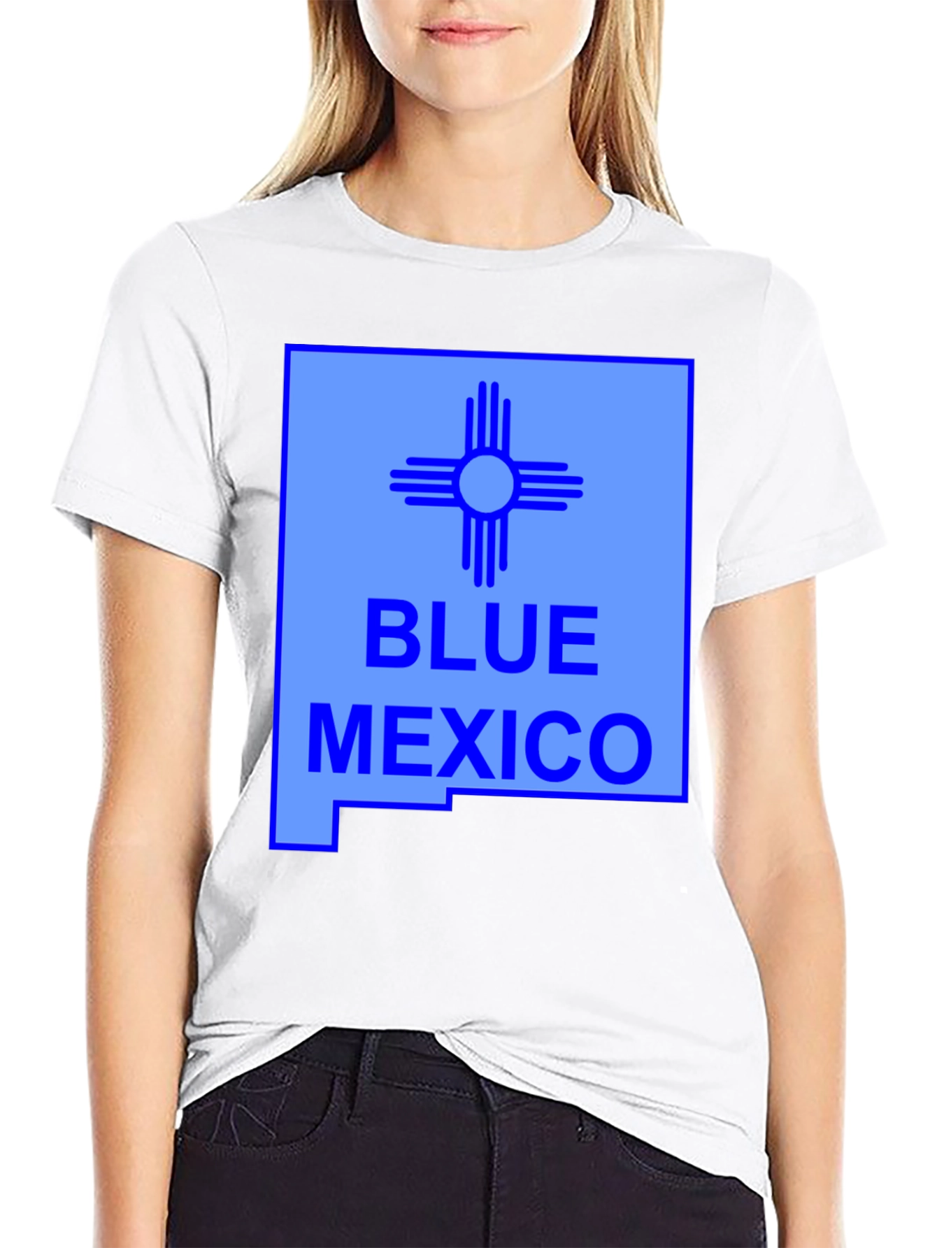 Blue Mexico Graphic Tee - Unisex