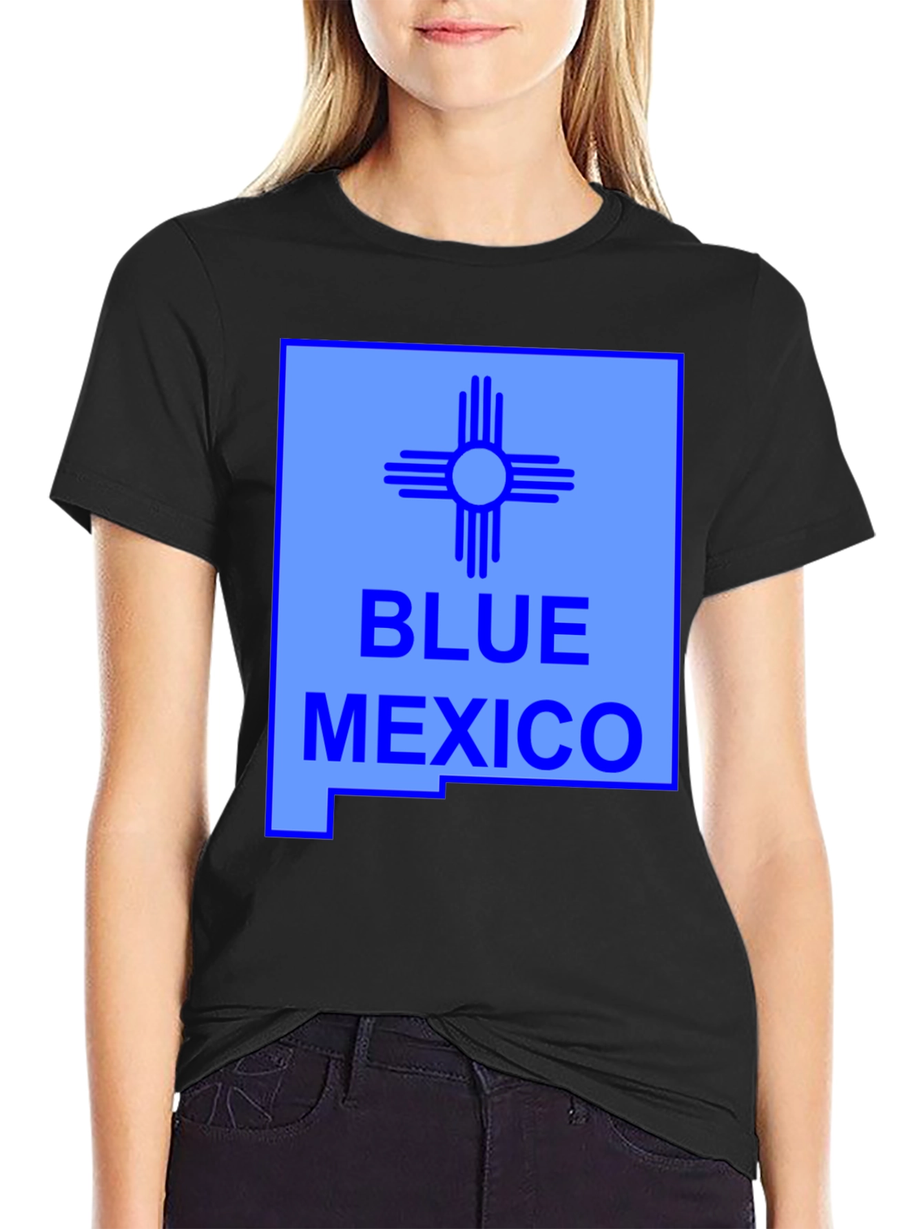 Blue Mexico Graphic Tee - Unisex