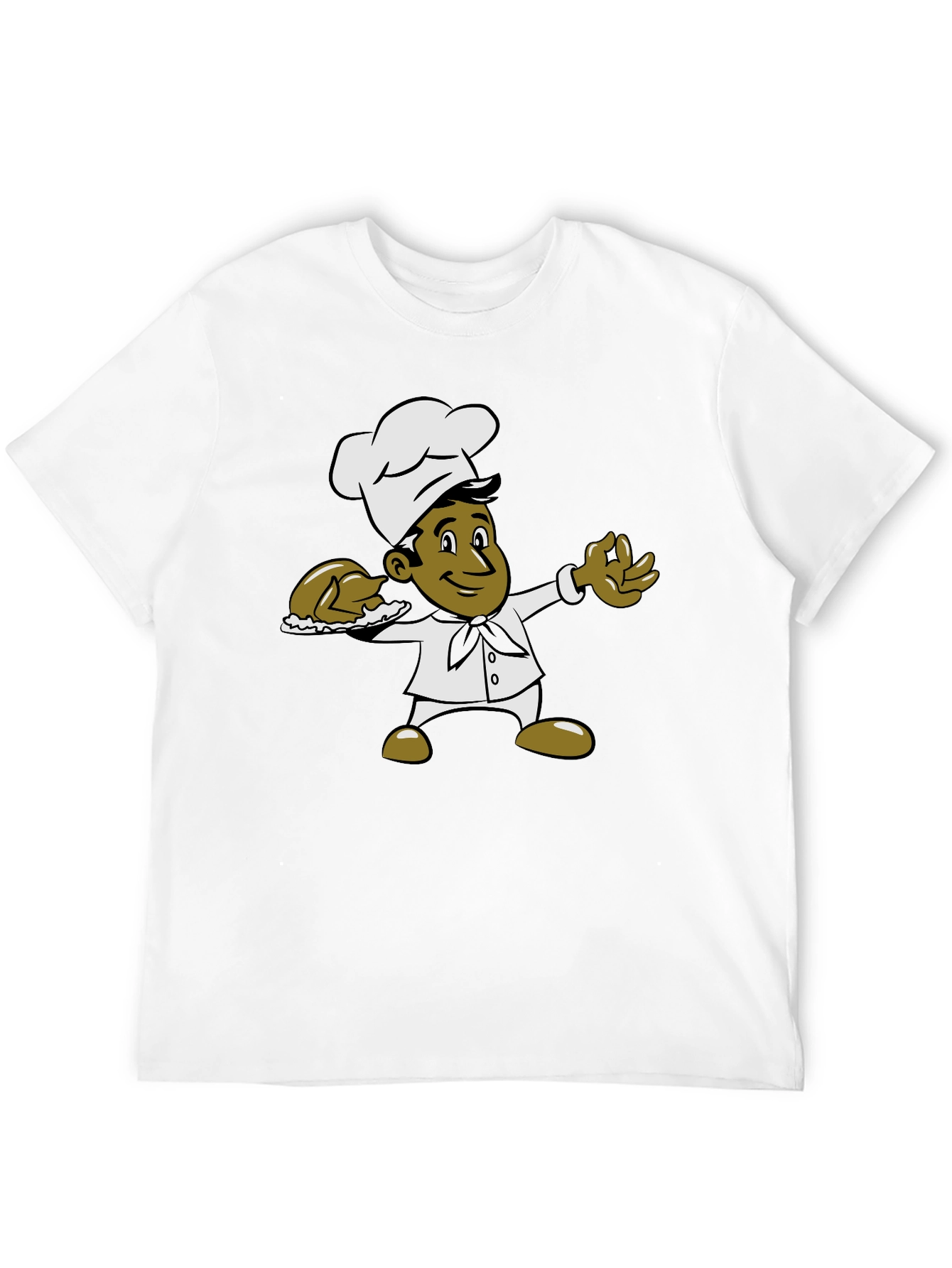 Chef Graphic Black T-Shirt