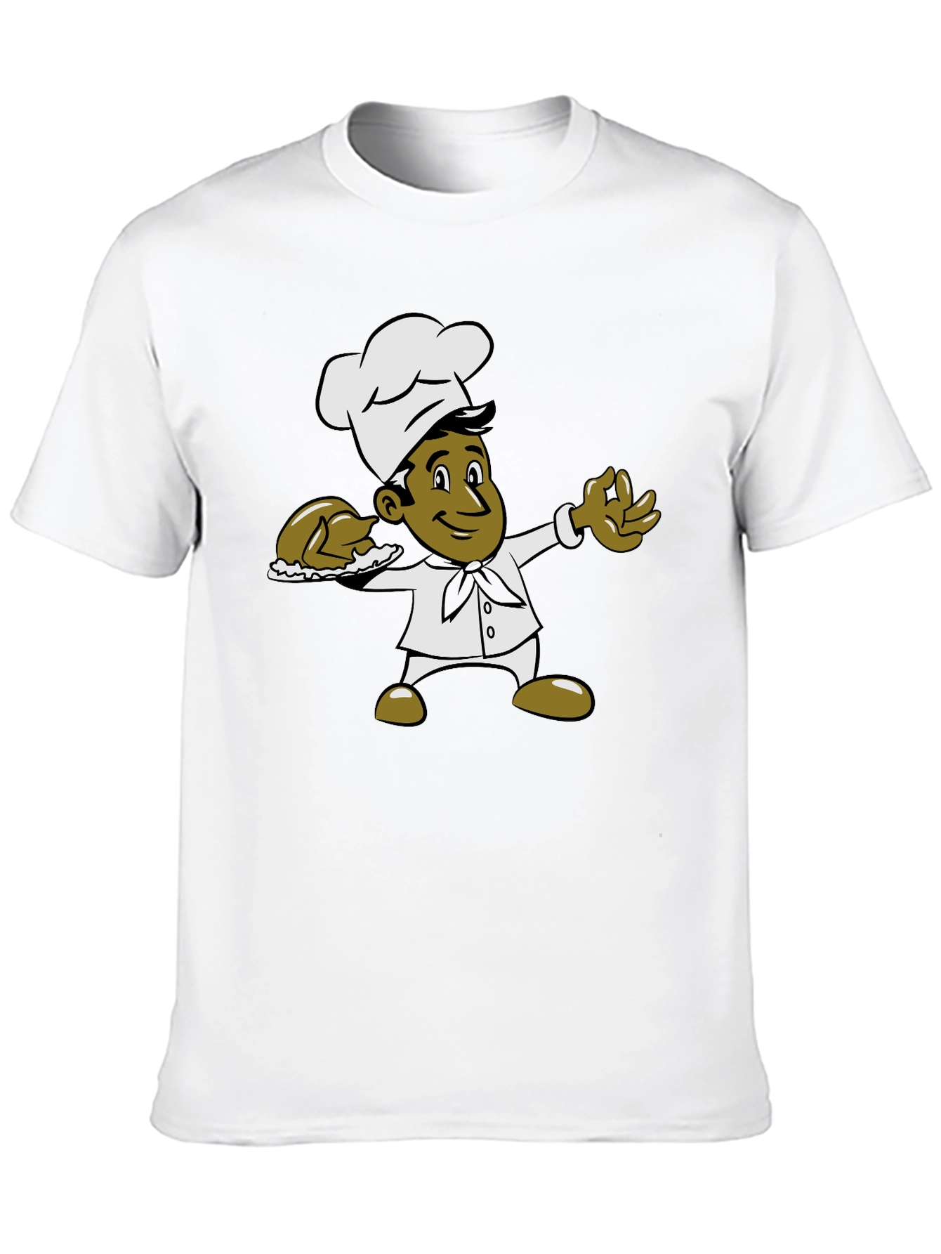 Chef Graphic Black T-Shirt