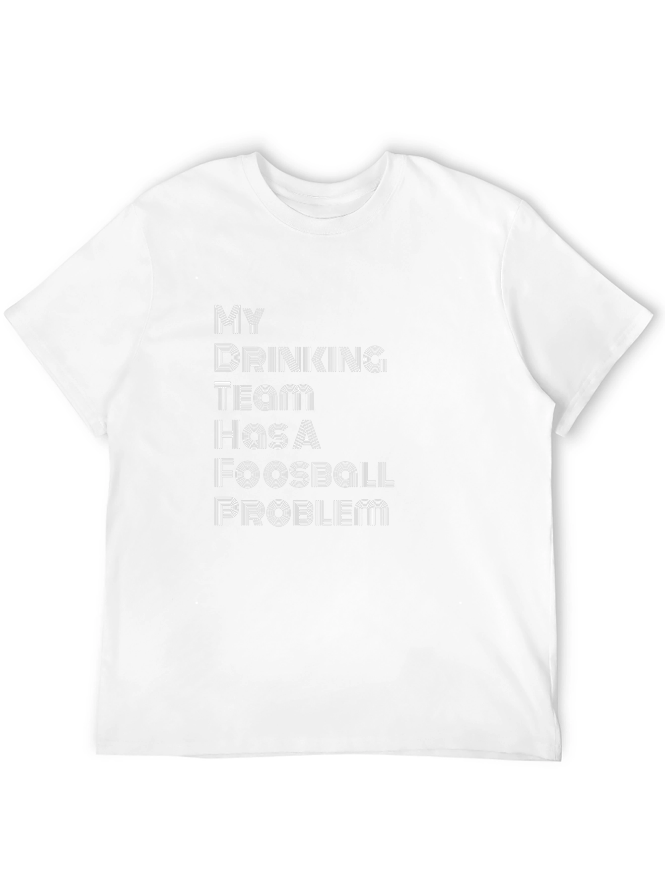 Funny Foosball Drinking Team T-Shirt