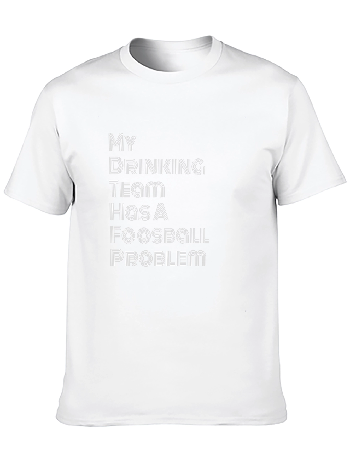 Funny Foosball Drinking Team T-Shirt