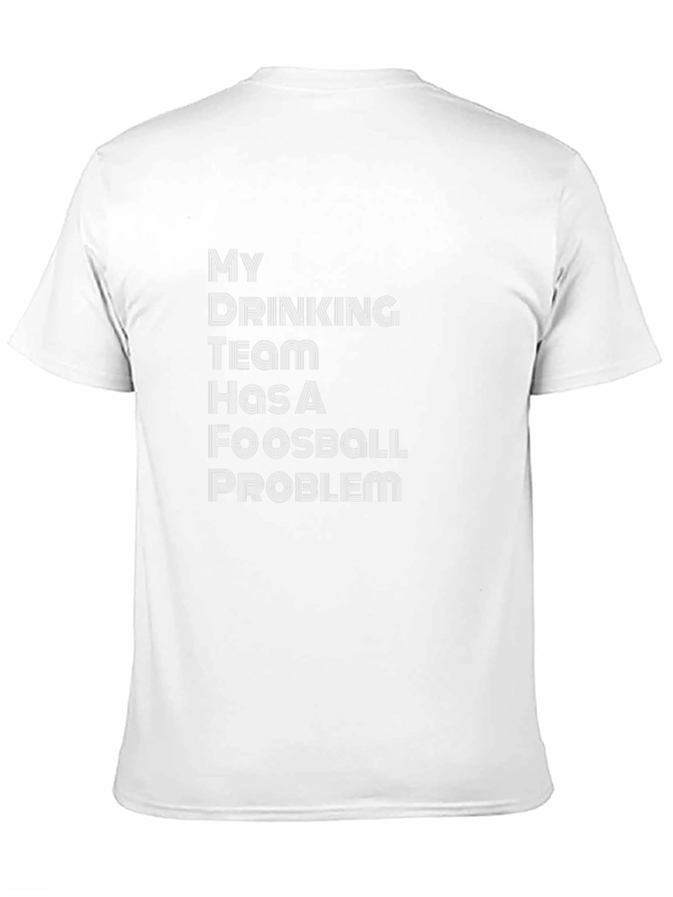 Funny Foosball Drinking Team T-Shirt