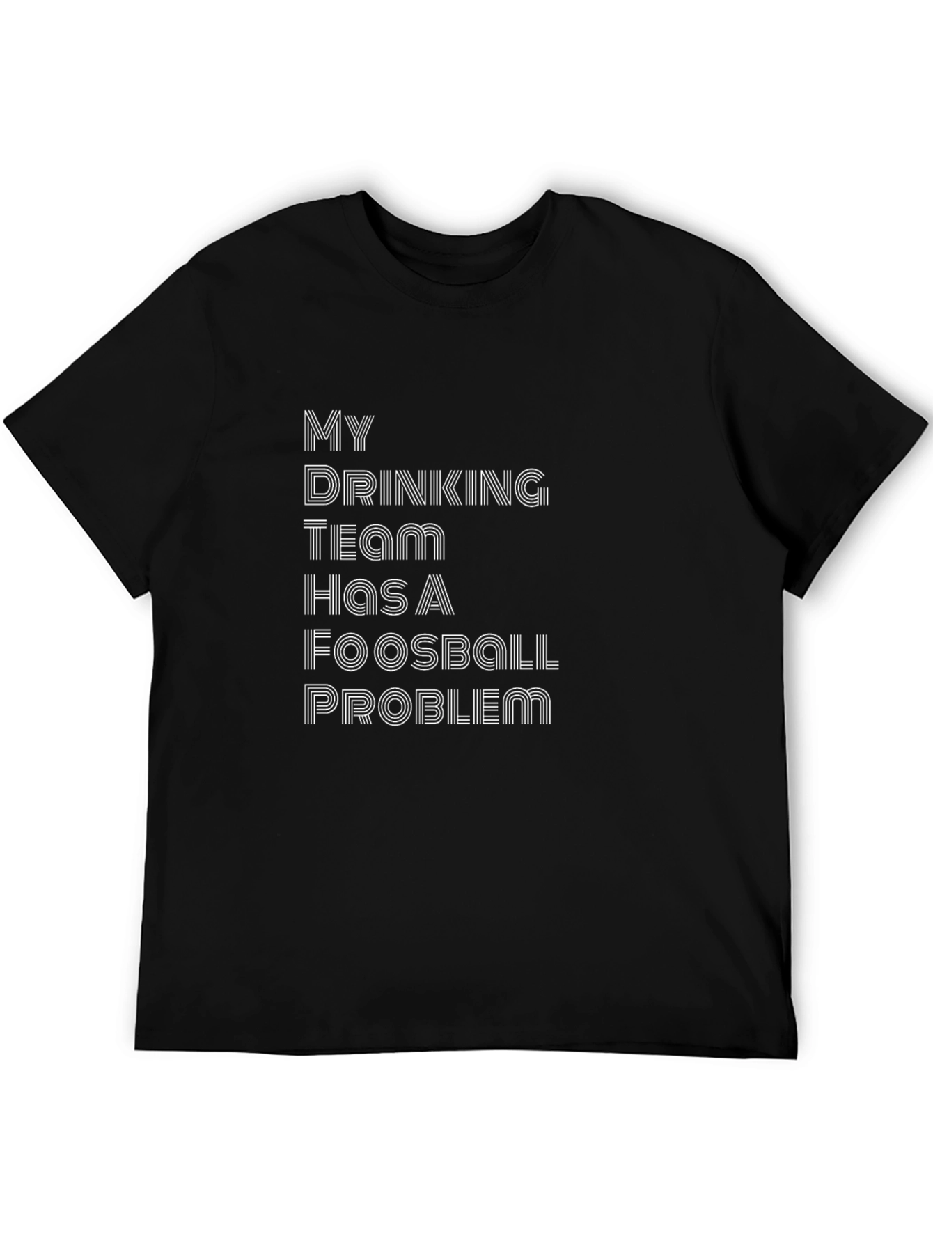 Funny Foosball Drinking Team T-Shirt