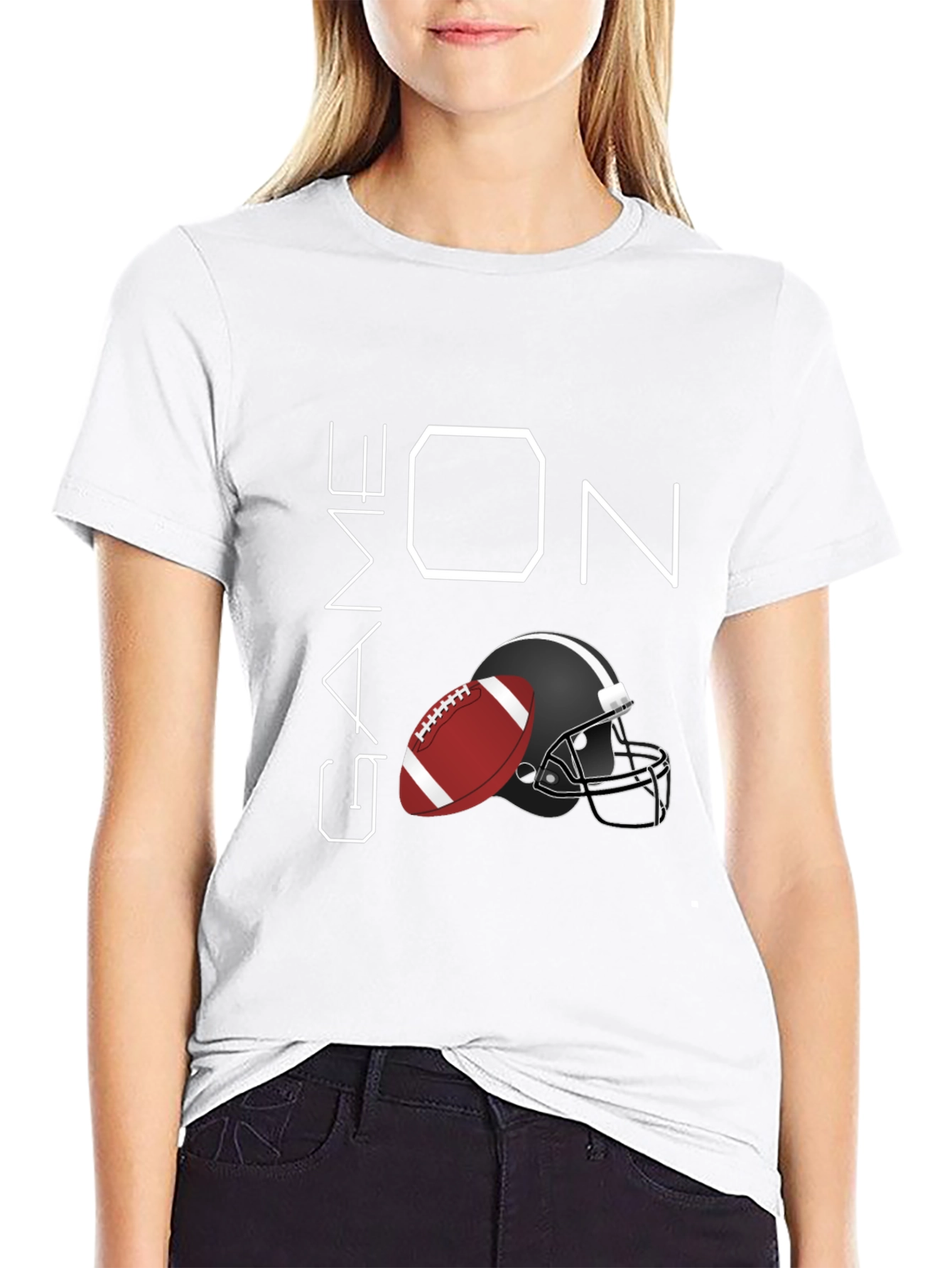 Game On Graphic Tee - Football Season