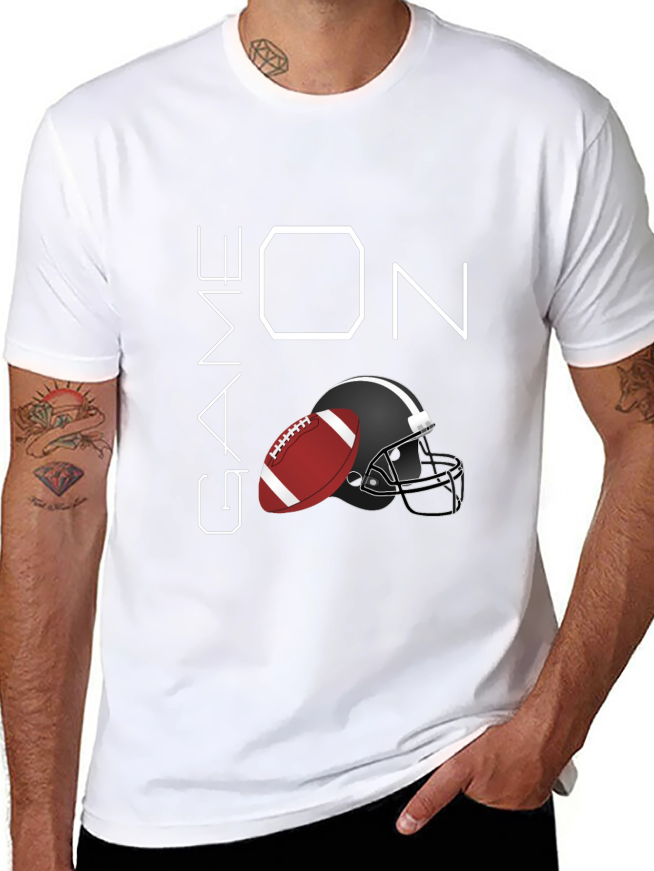 Game On Graphic Tee - Football Season