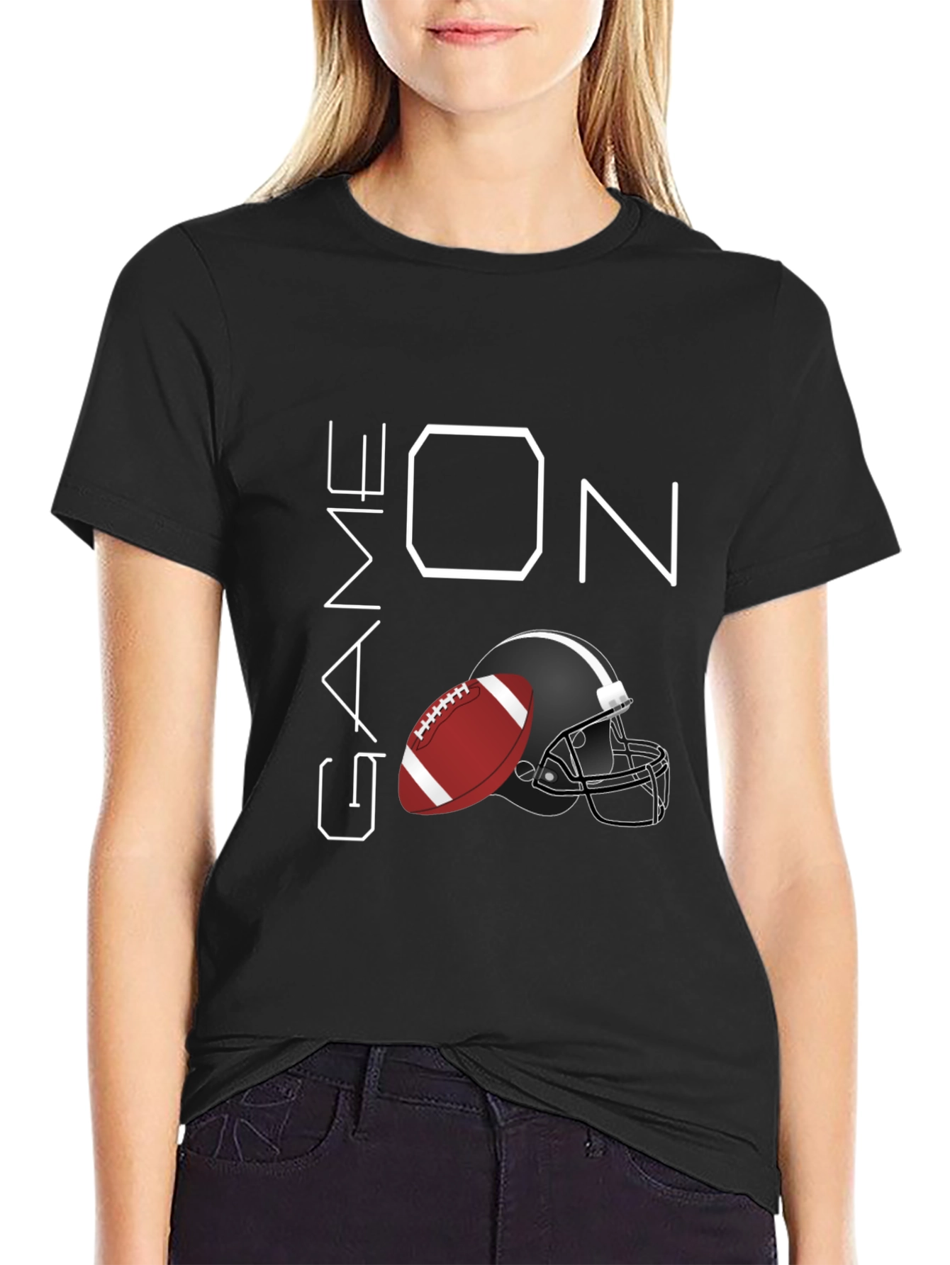 Game On Graphic Tee - Football Season