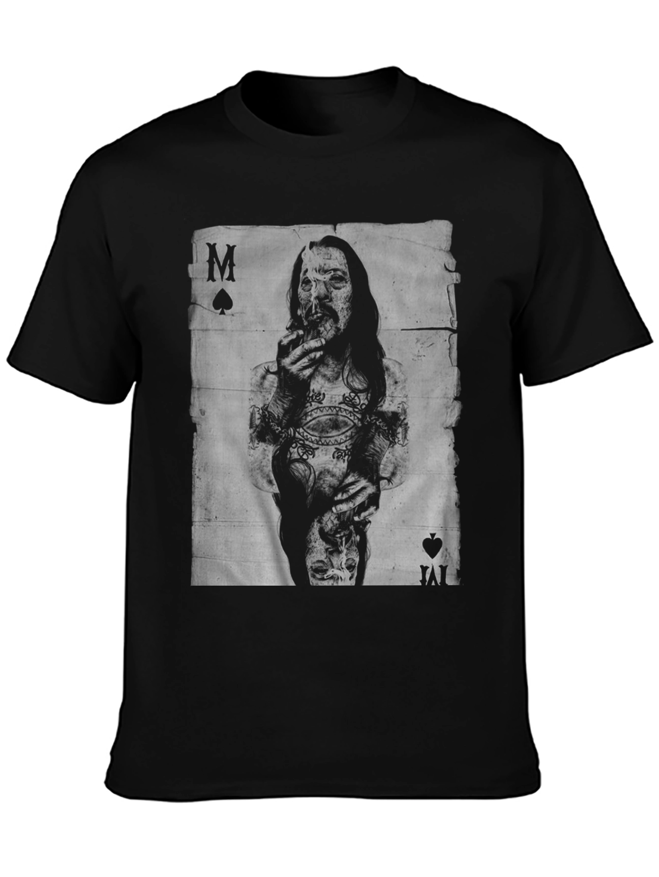 King of Spades Graphic Tee - Black