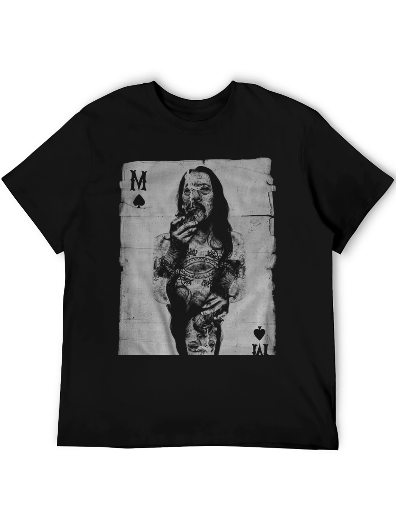 King of Spades Graphic Tee - Black