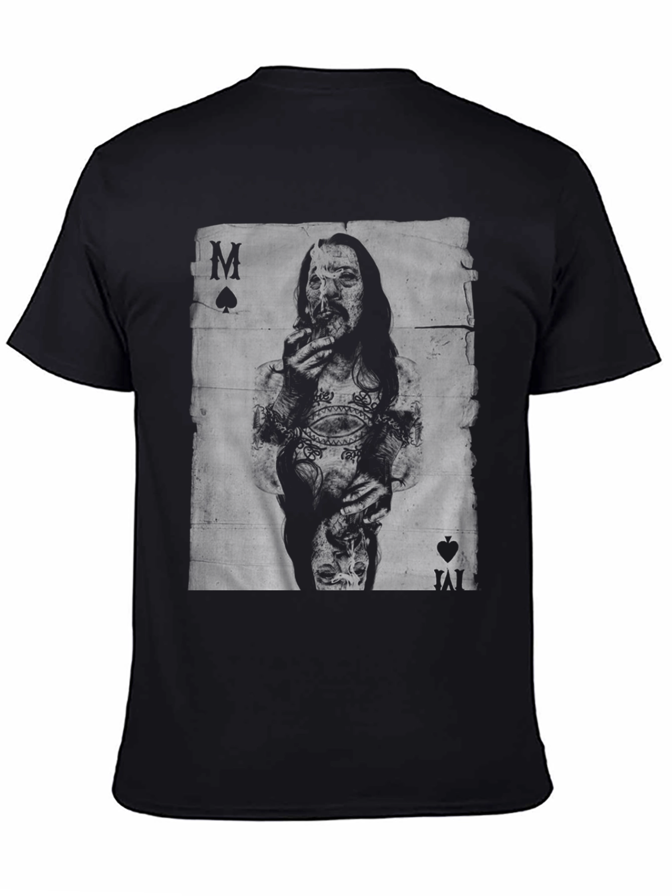 King of Spades Graphic Tee - Black