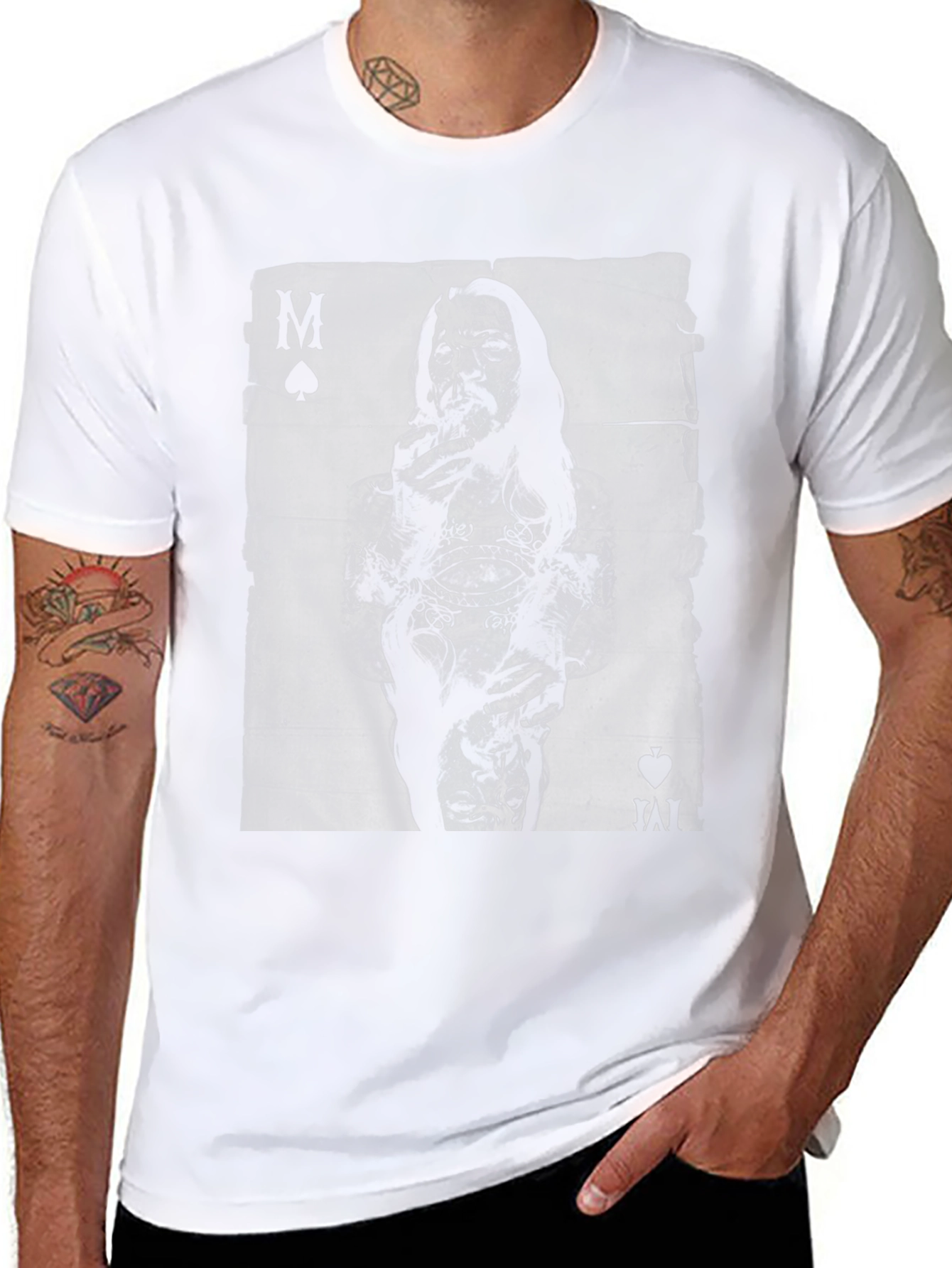 King of Spades Graphic Tee - Black