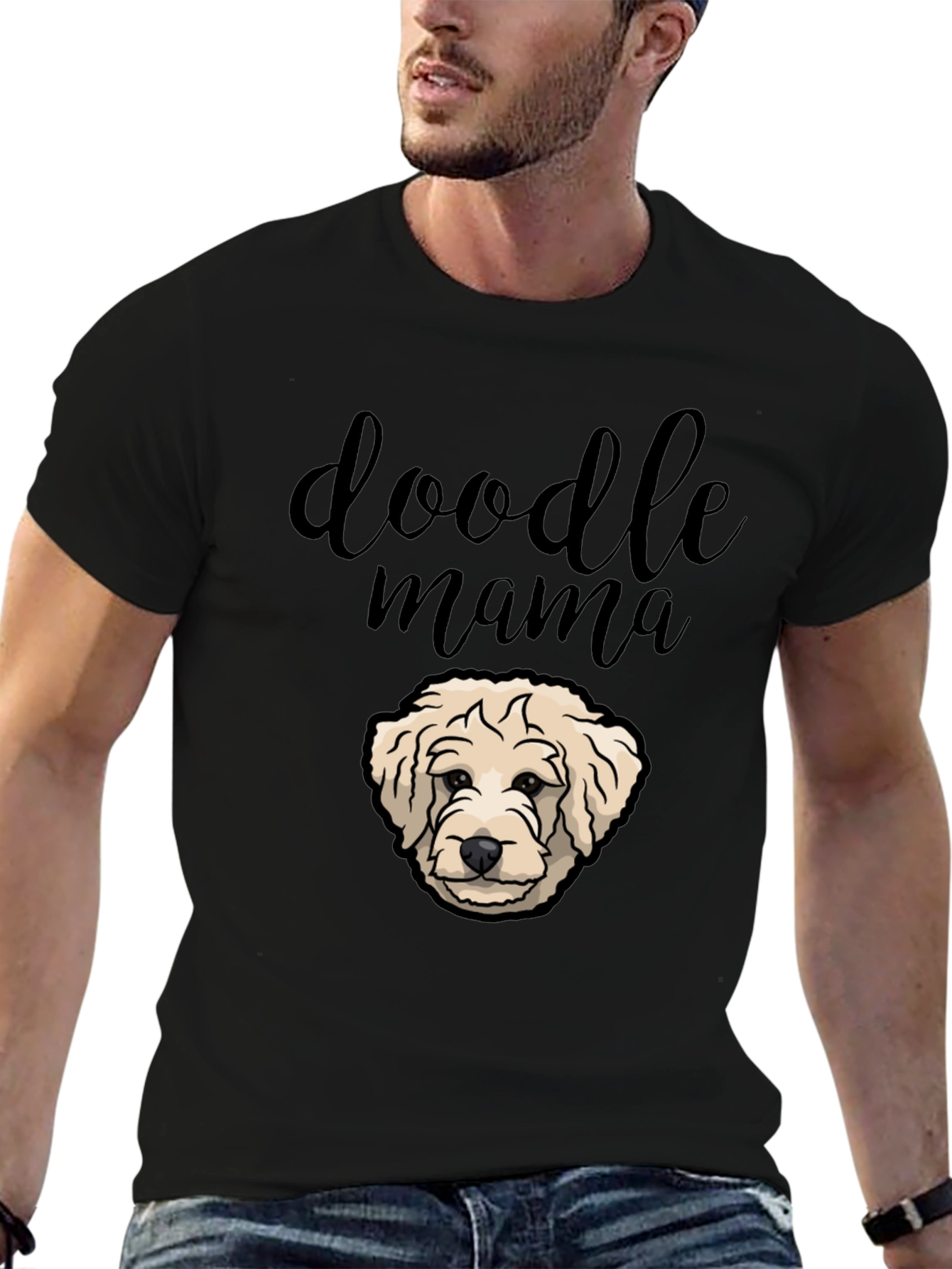 Doodle Mama T-Shirt: Dog Lover Tee